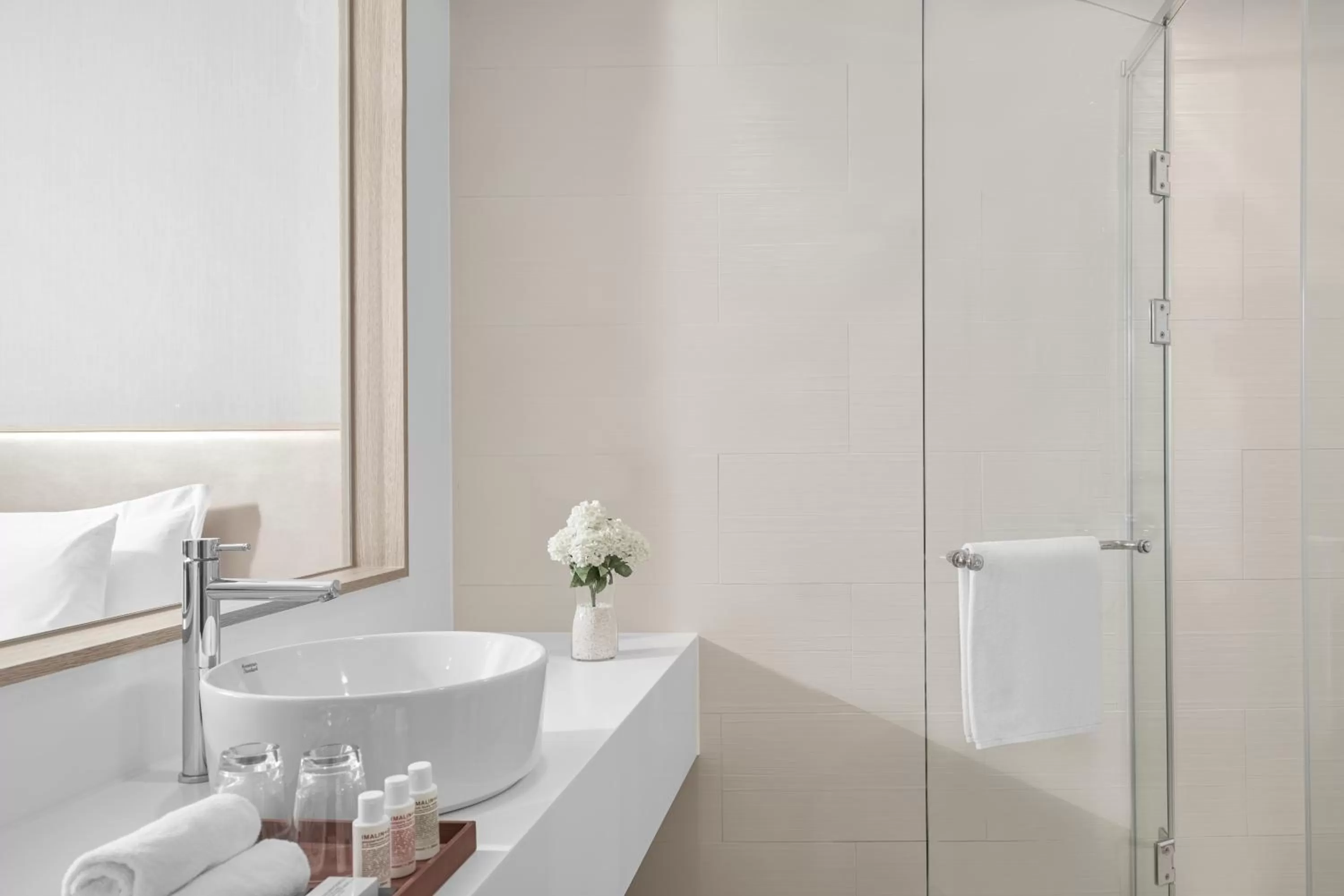 Deluxe Twin Room with City View in Avani Central Busan