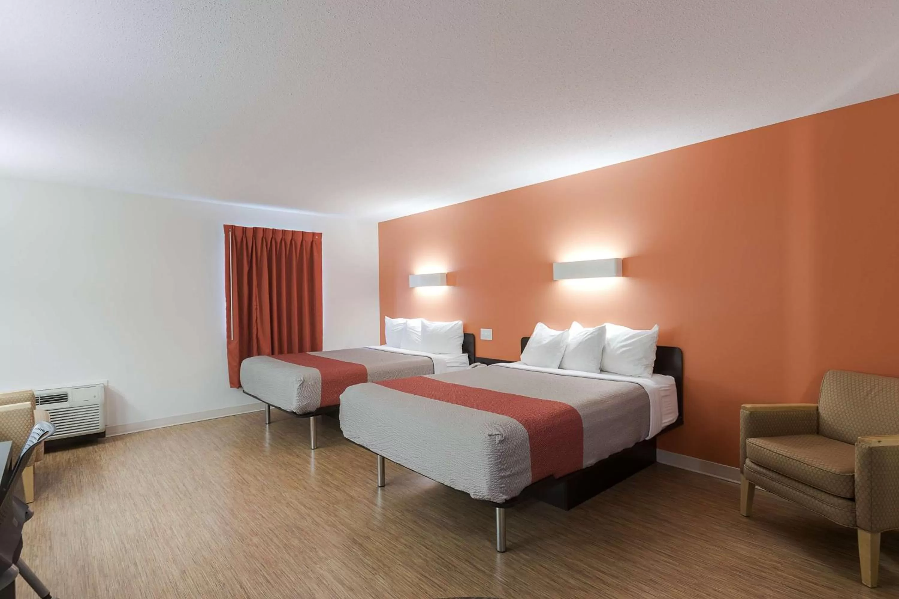 Deluxe Queen Room with Two Queen Beds - Non-Smoking in Motel 6-Brandon, MB