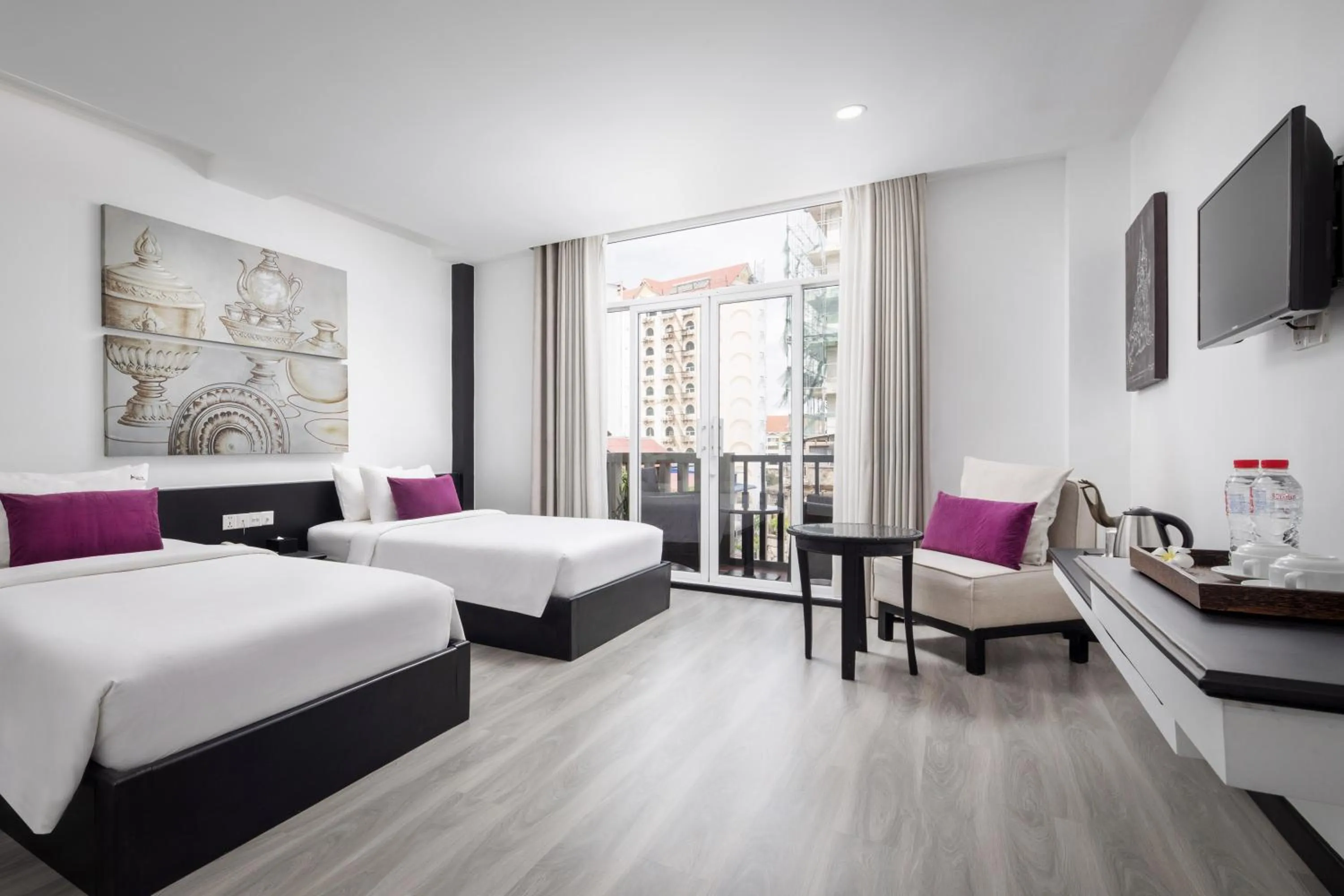 Deluxe Twin with Balcony in Apsor Palace Hotel