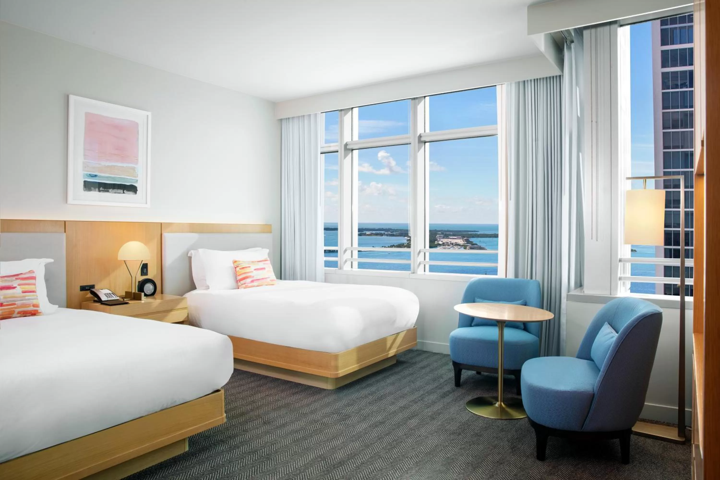 Bay View Double in Hotel AKA Brickell