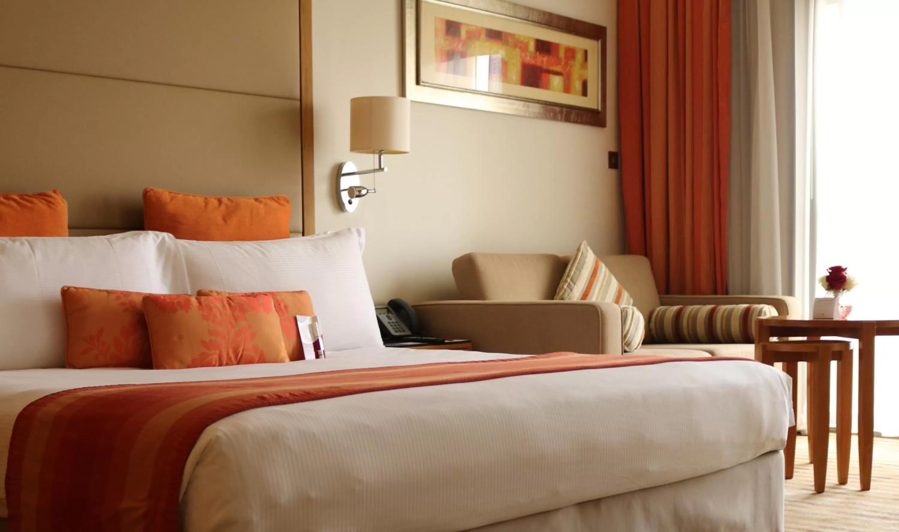 Standard King Room with Sofa Bed and Balcony in Crowne Plaza Sohar by IHG