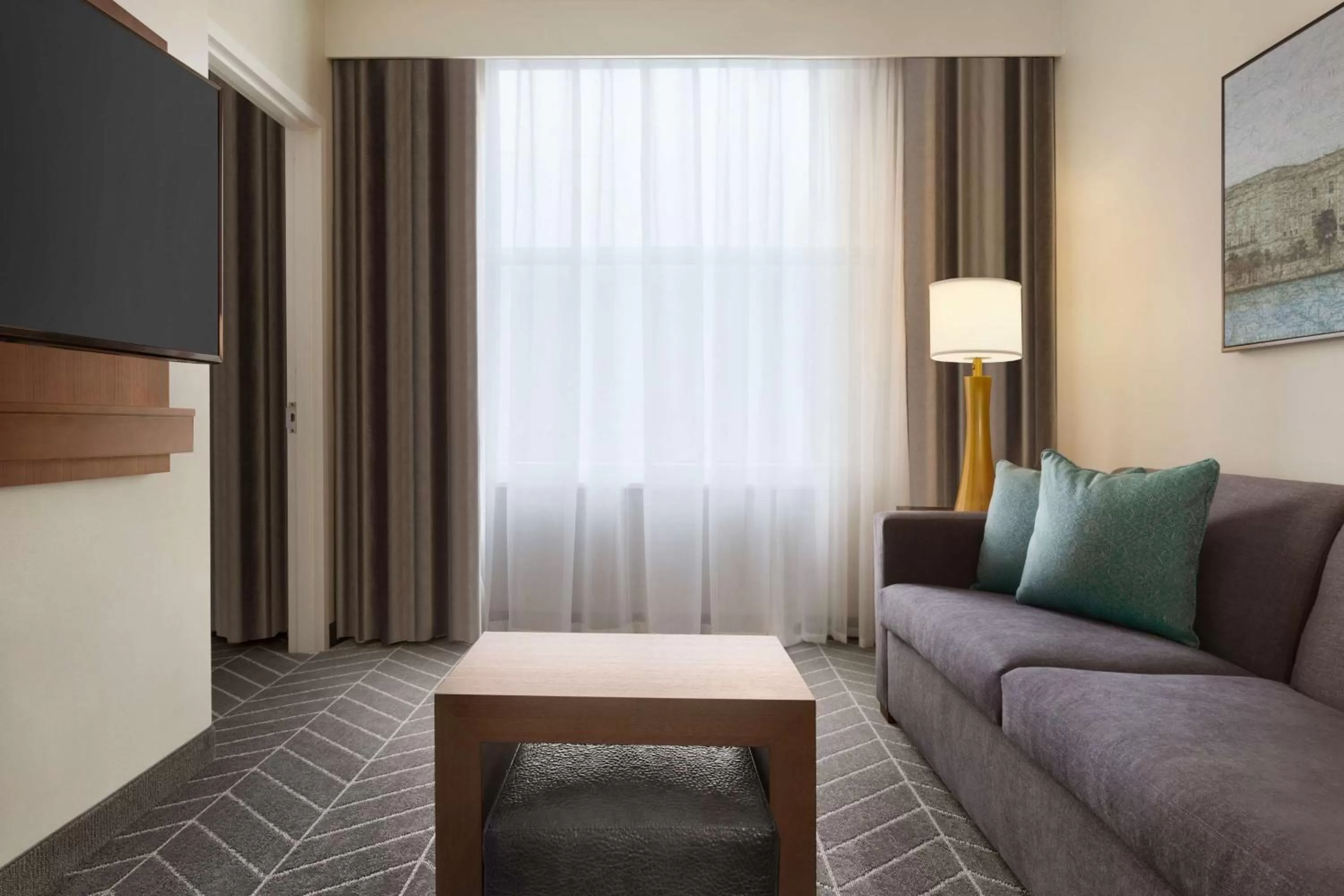 Two-Room King Suite in Embassy Suites By Hilton Wilmington Riverfront