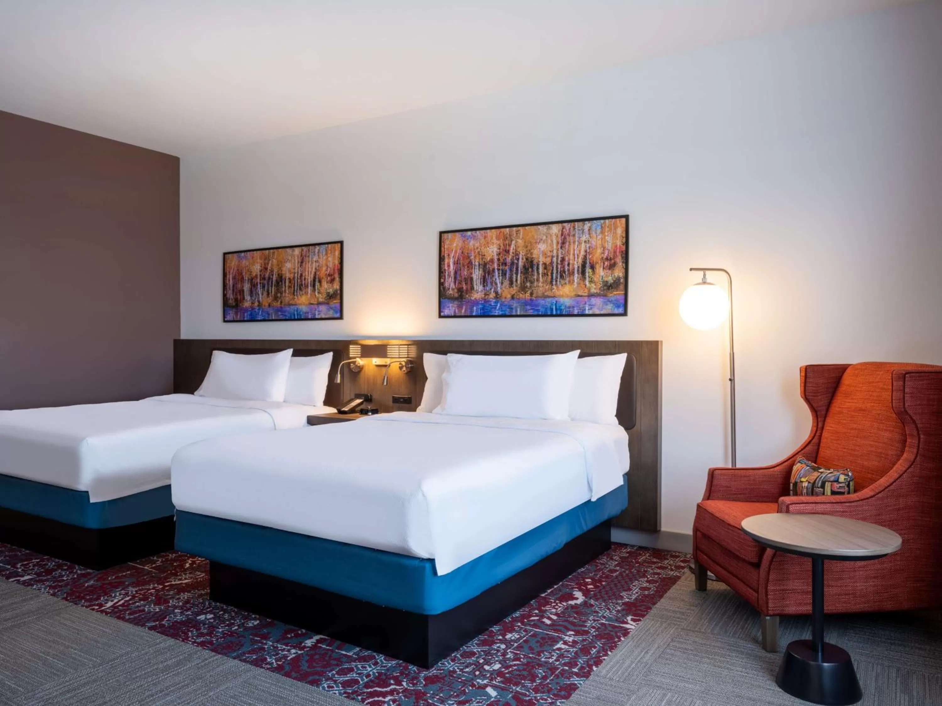 Queen Room with Two Queen Beds - Hearing Accessible in Hilton Garden Inn Jeffersonville, In