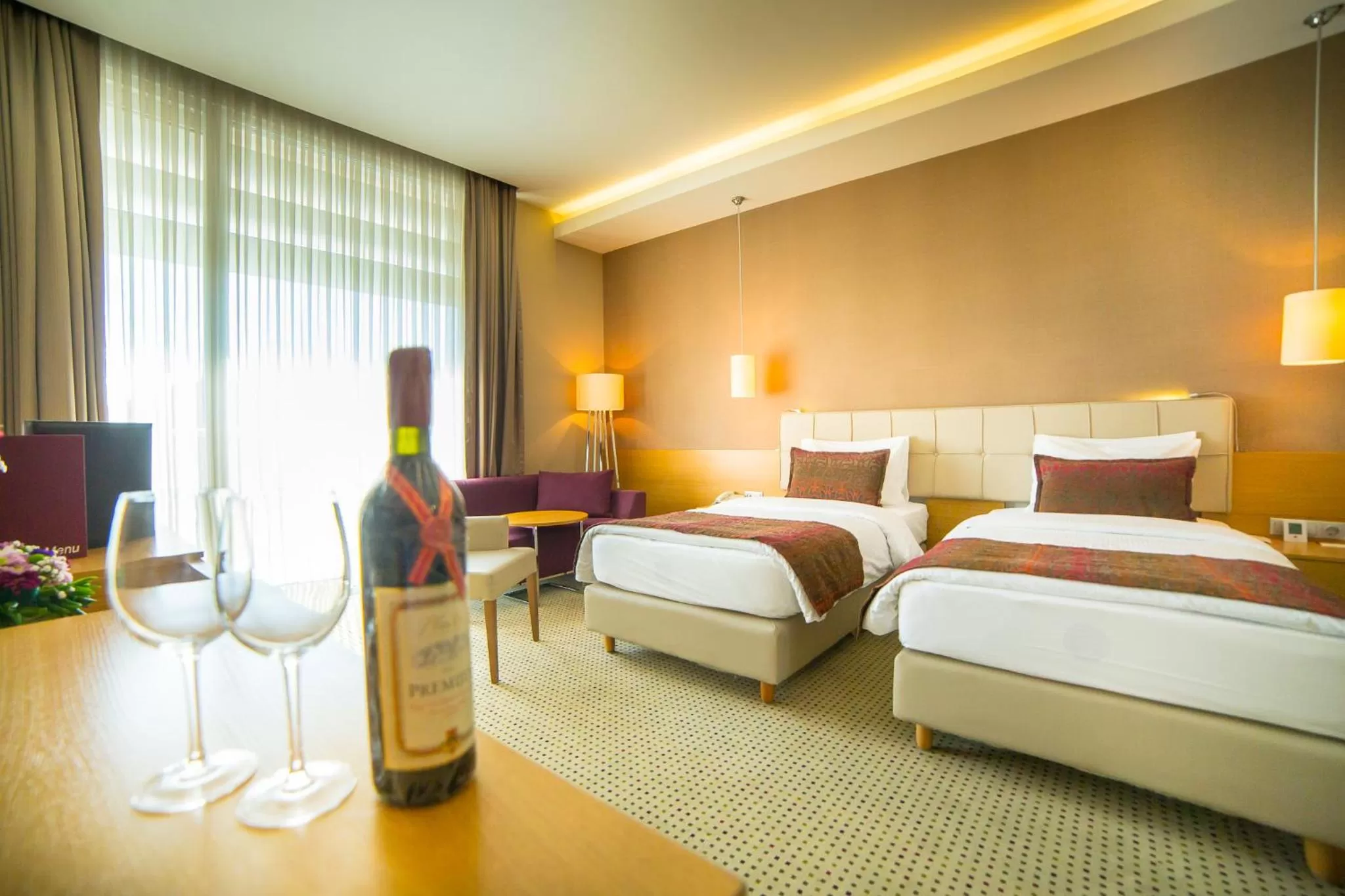 Executive Room with Two Single Beds - single occupancy - Non-Smoking in Ramada by Wyndham Podgorica