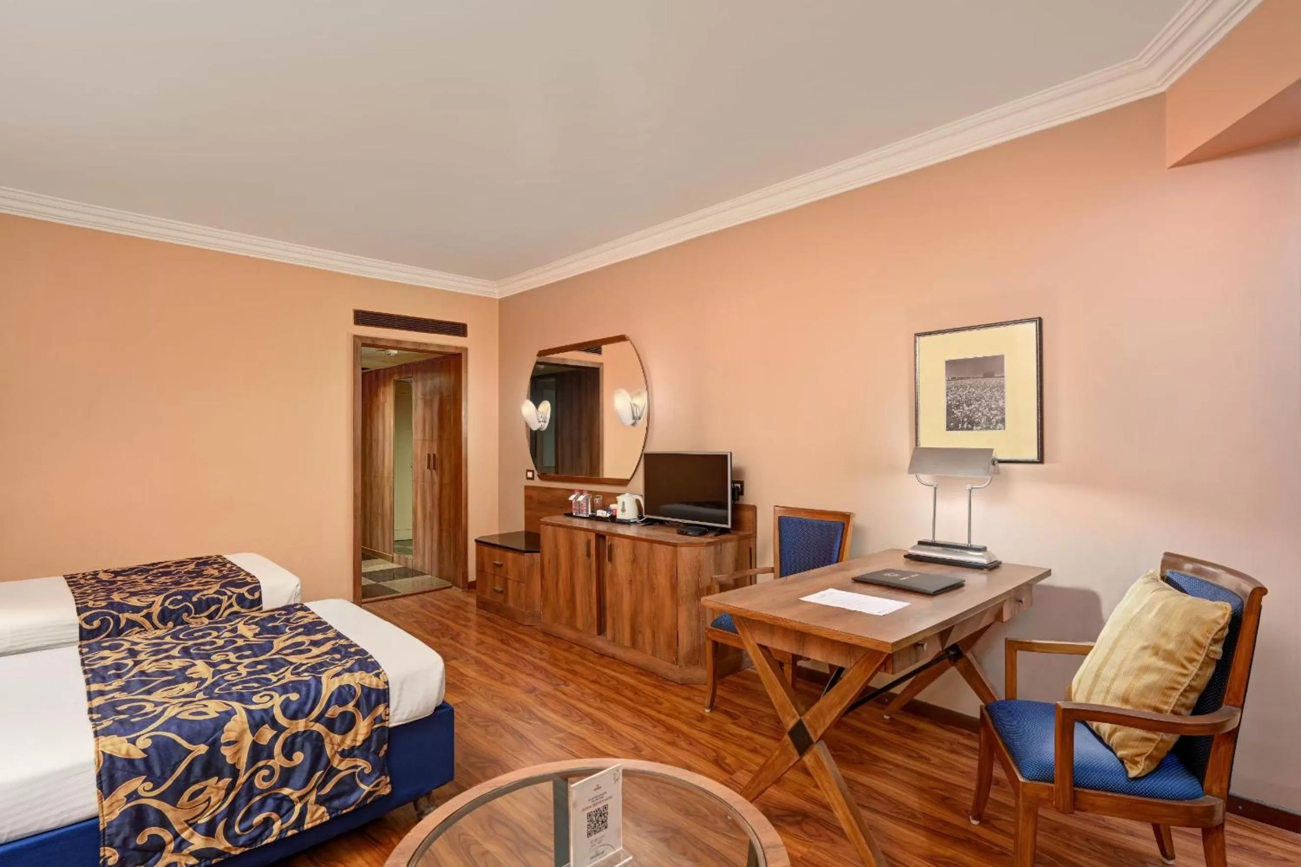 Superior Double or Twin Room with Pool View - single occupancy in The Cama - A Sabarmati Riverfront Hotel