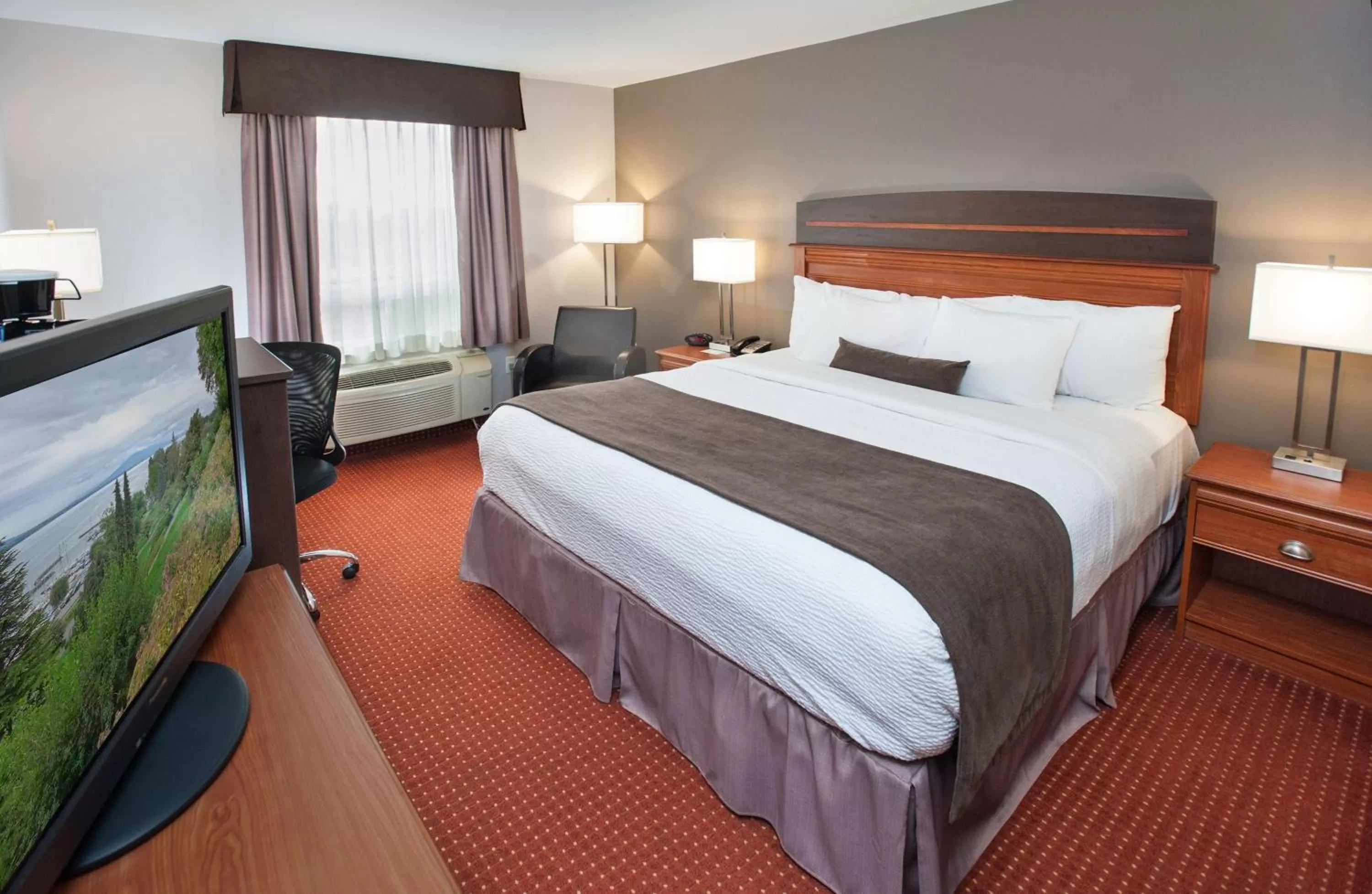 Double Room with Sofa Bed and Roll-In Shower - Mobility Accessible in Best Western Plus Moncton