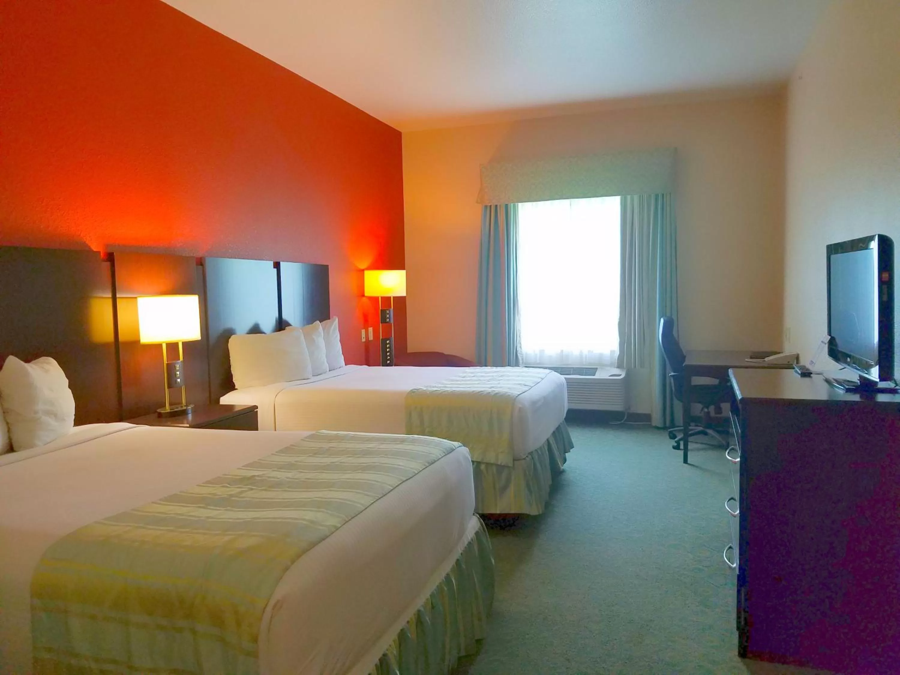 Queen Room with Two Queen Beds - Non-Smoking in Ramada by Wyndham South Waco