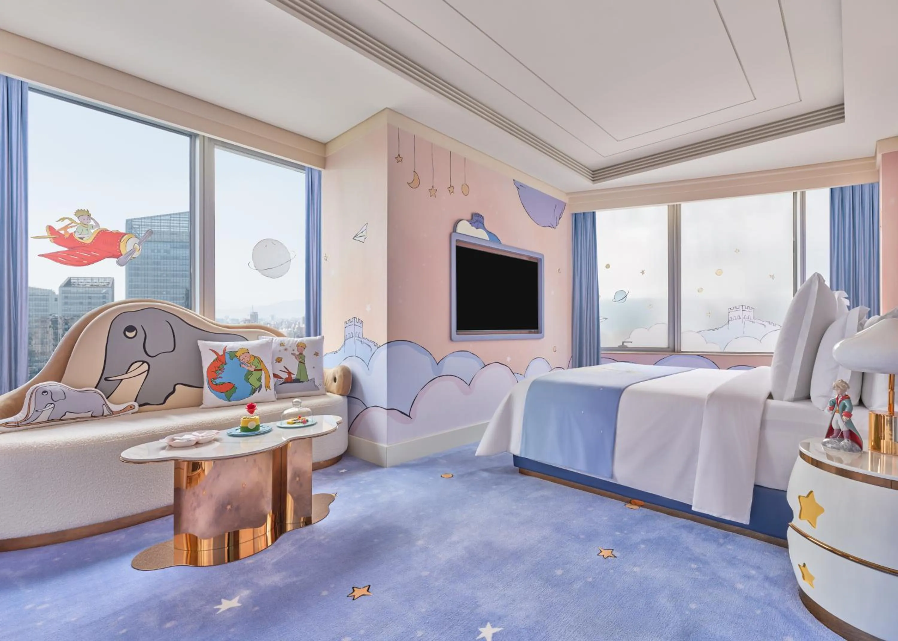 Little Prince Theme Suite City View in Four Seasons Hotel Beijing