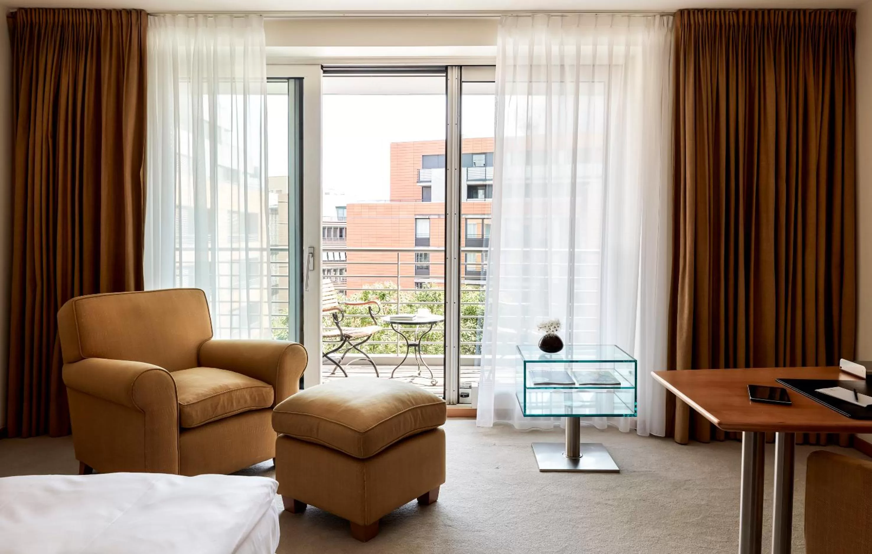 Garden Studio with Balcony in The Mandala Berlin, a Member of Design Hotels