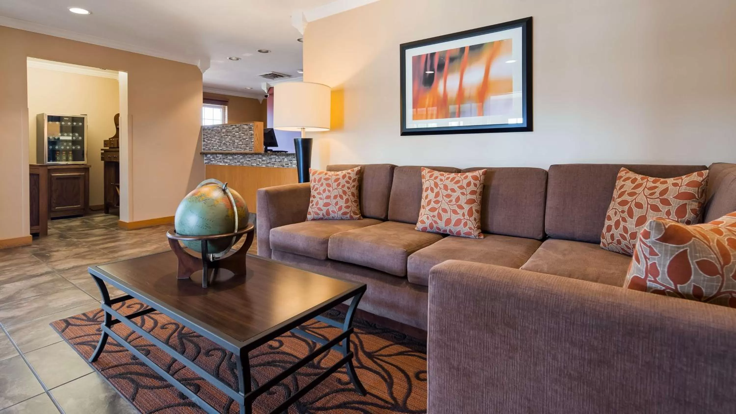Lobby or reception in Best Western Flora Inn