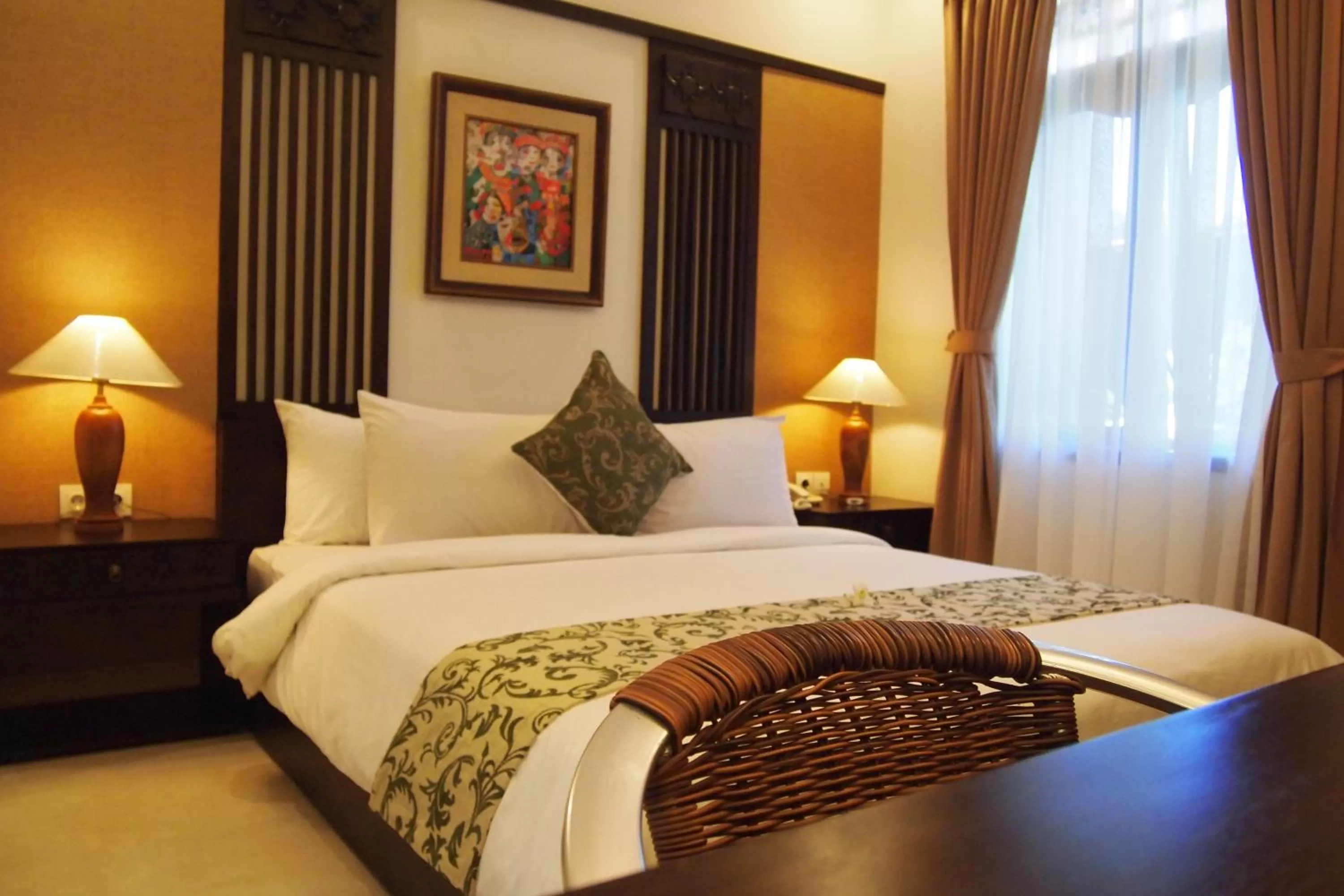 Deluxe Double with Garden View in Yulia Village Inn Ubud