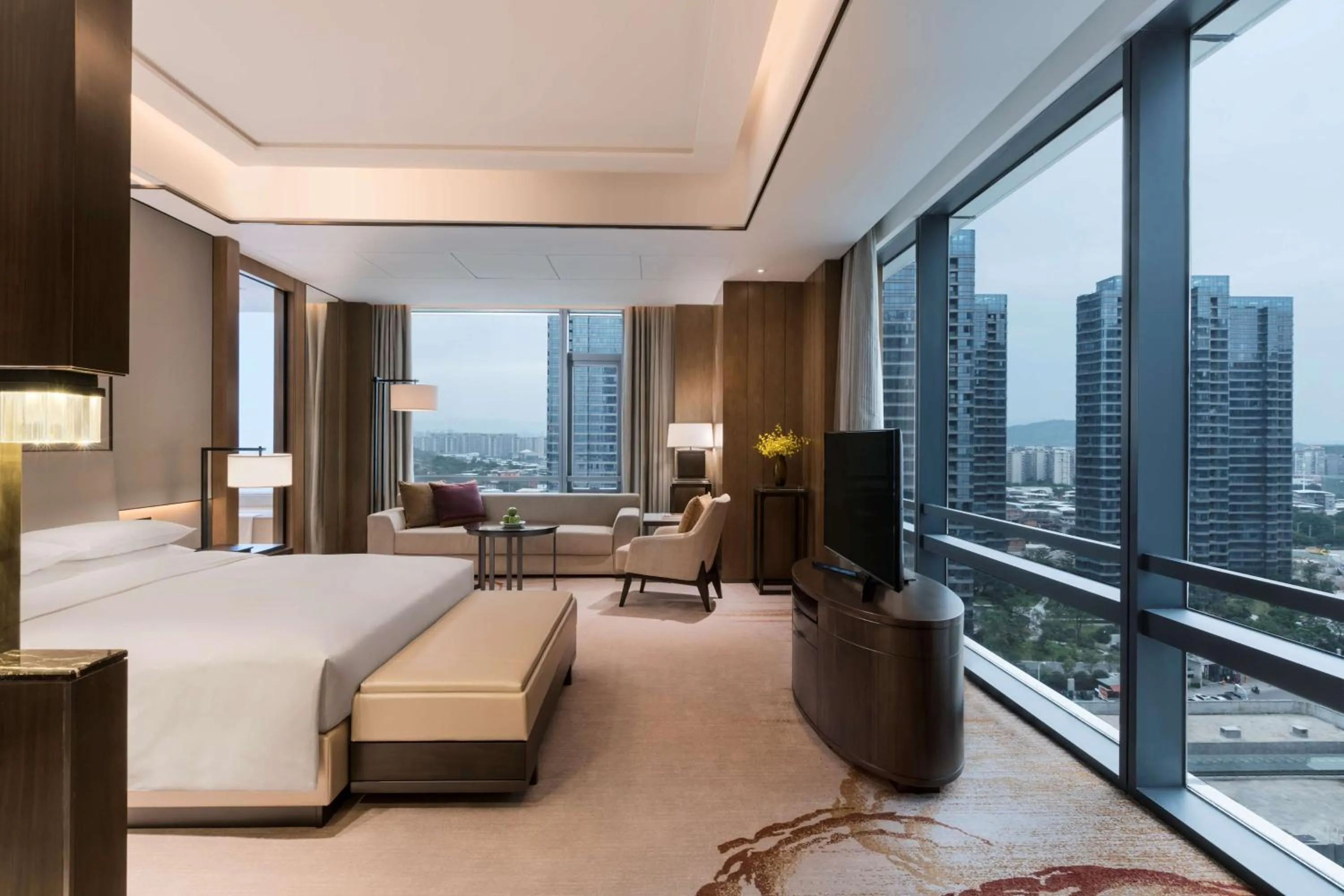 Deluxe Twin Room - Club Access in Hyatt Regency Fuzhou Cangshan