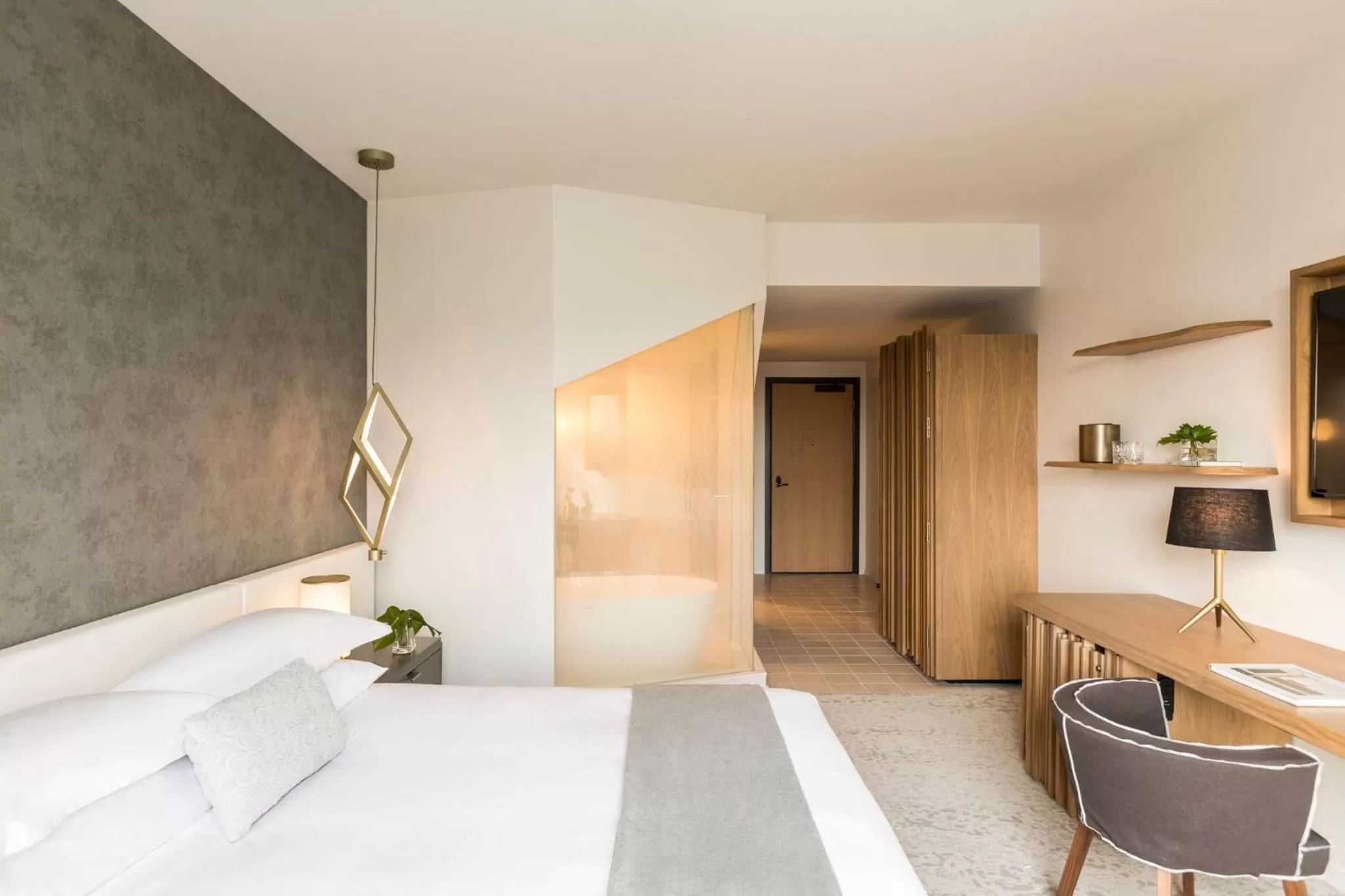 Premium King Room with Tub and Walk-In Shower in Kimpton La Peer Hotel West Hollywood by IHG