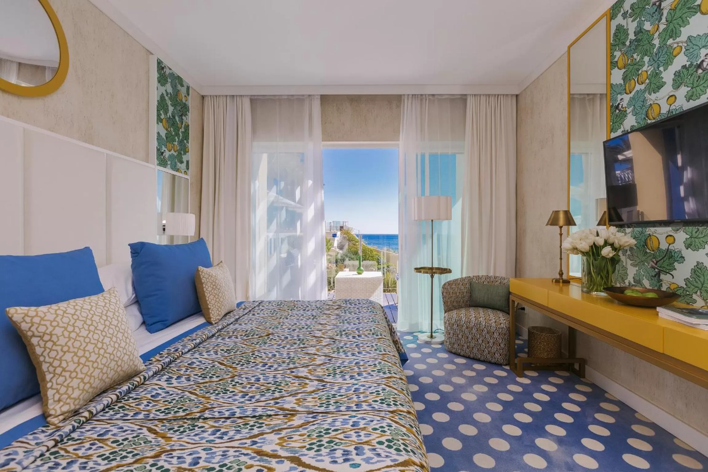 Suite with Balcony and Sea View in Bela Vista Hotel & Spa - Relais & Chateaux