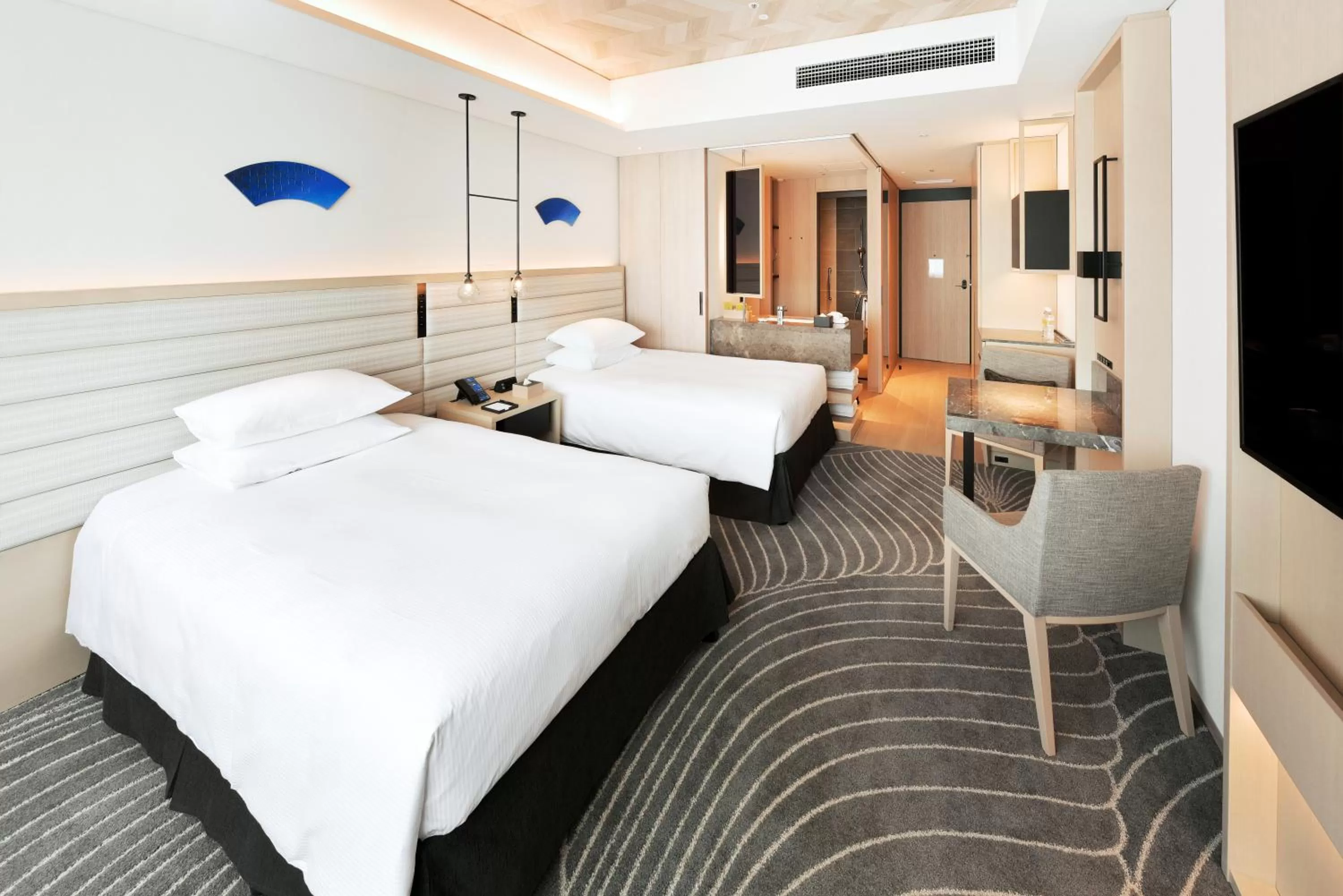 Deluxe Twin Room in Hilton Nagasaki