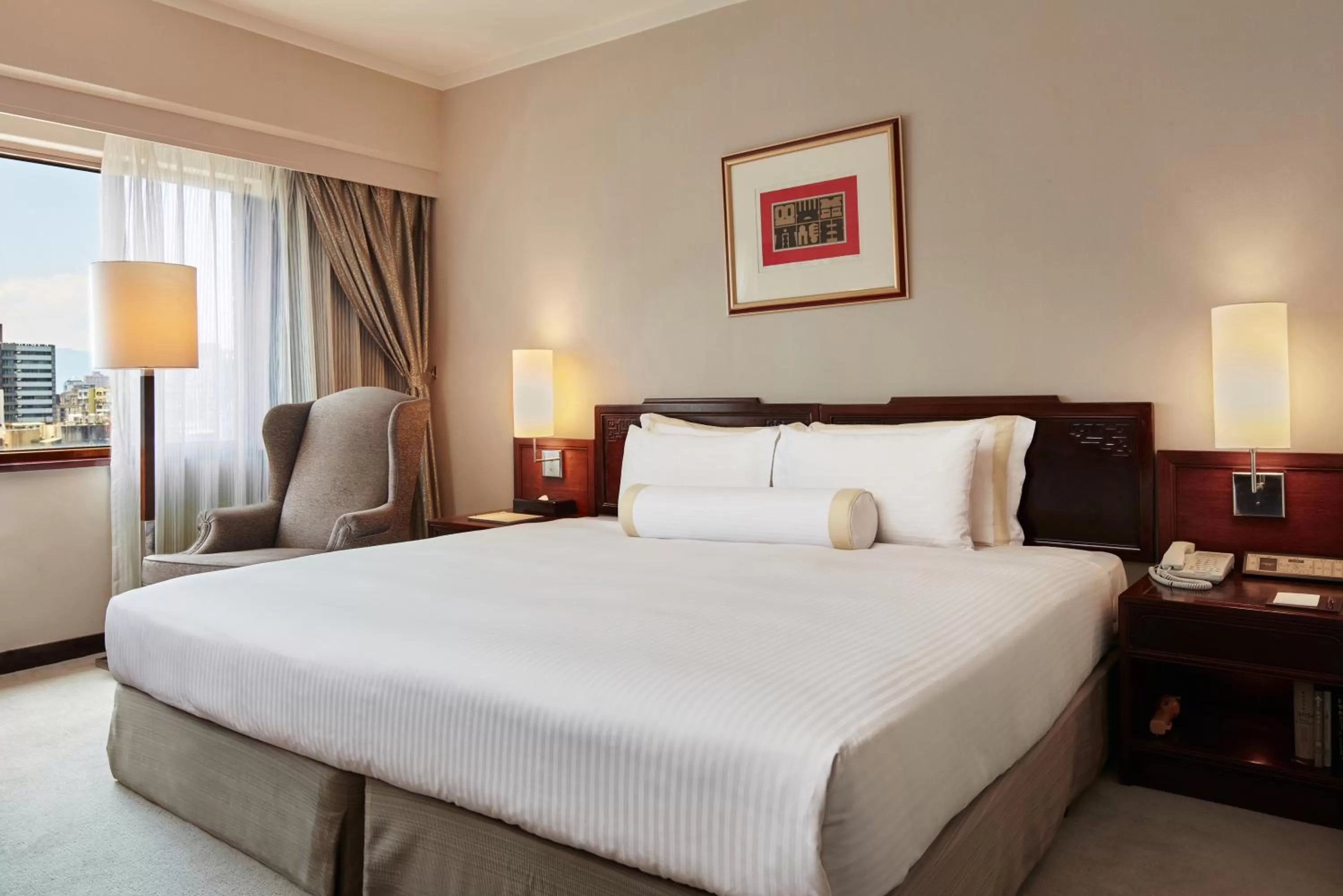 Superior Double Room in The Howard Plaza Hotel Taipei