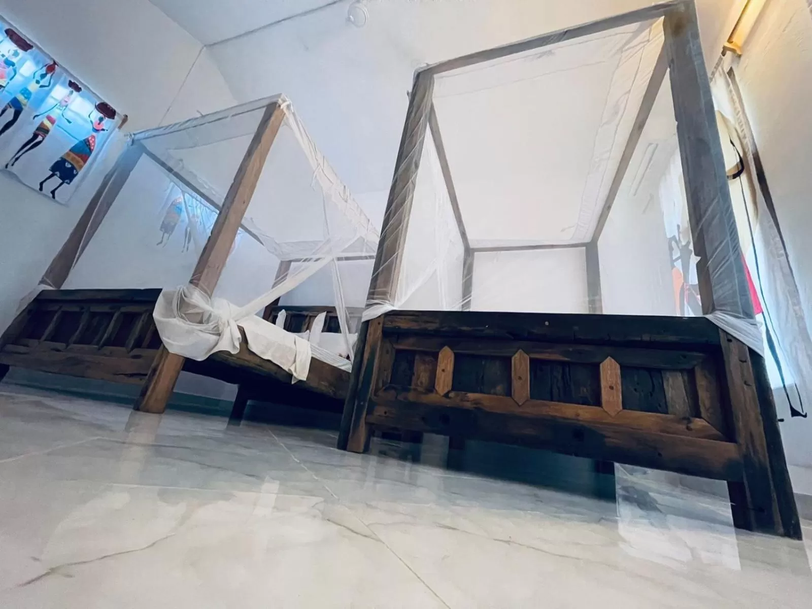 Deluxe Double Room (2 Adults + 1 Child) in Babalao Bungalows