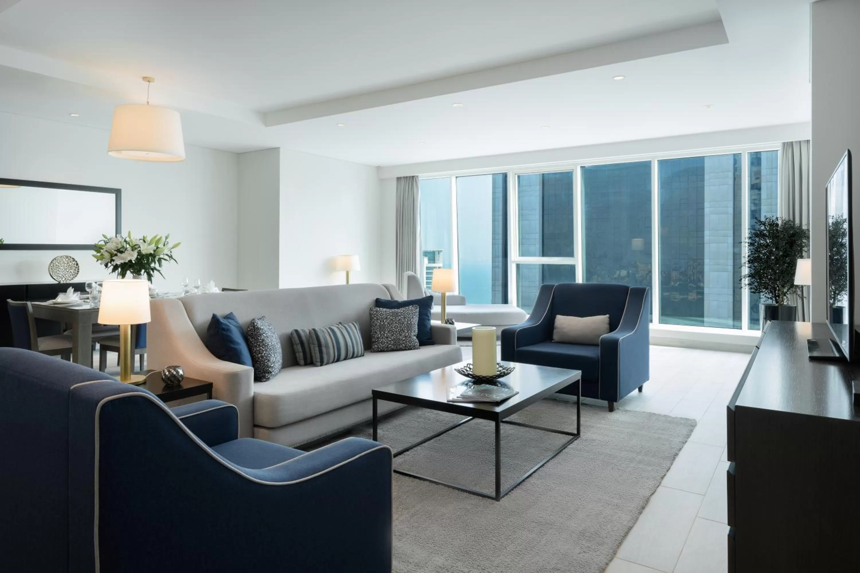 Executive Two Bedroom City View Residence in Centara West Bay Hotel & Residences Doha