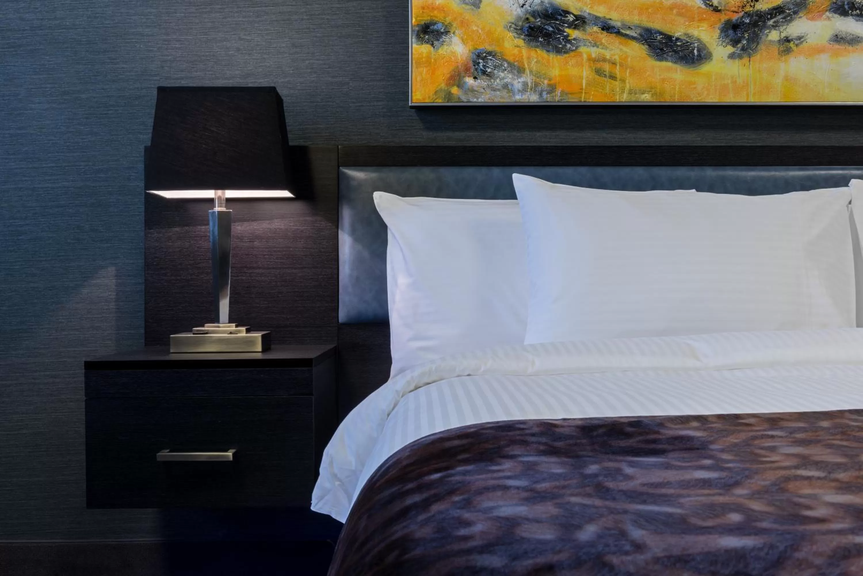 Queen Room with Two Queen Beds in Applause Hotel Calgary Airport by CLIQUE