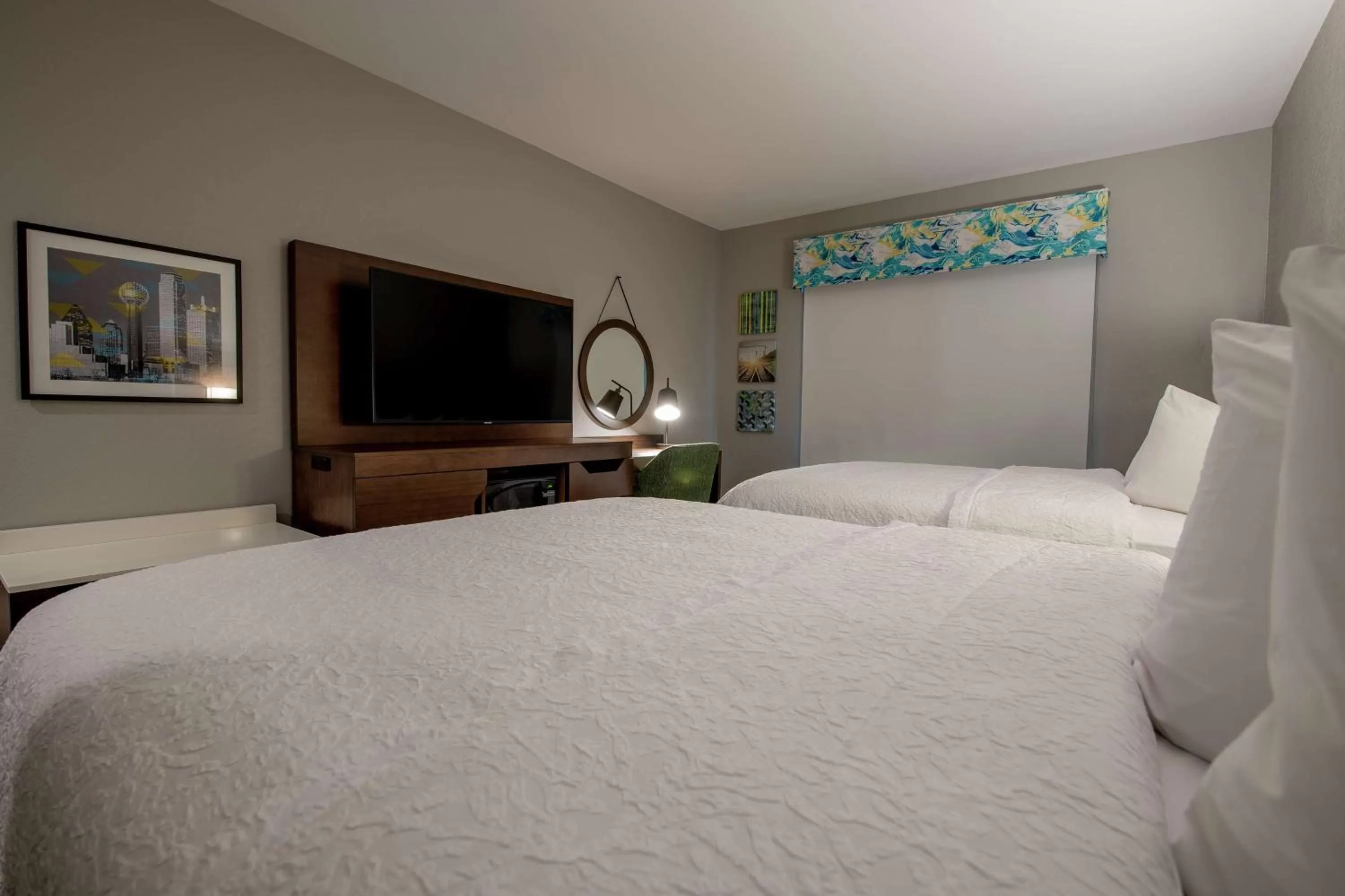 Queen Room with Two Queen Beds in Hampton Inn & Suites Duncanville Dallas, Tx