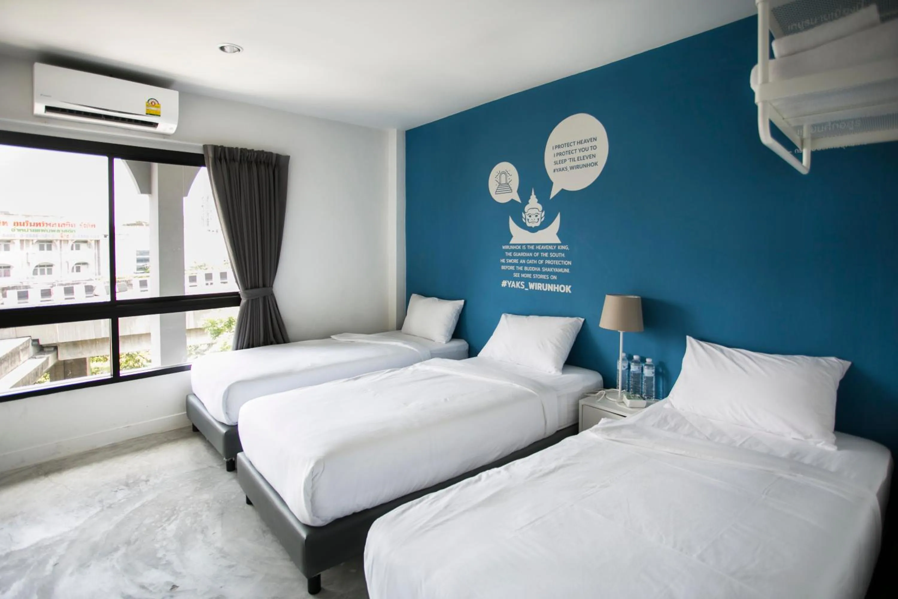 Triple Room with Shared Bathroom in Yaks House Hostel