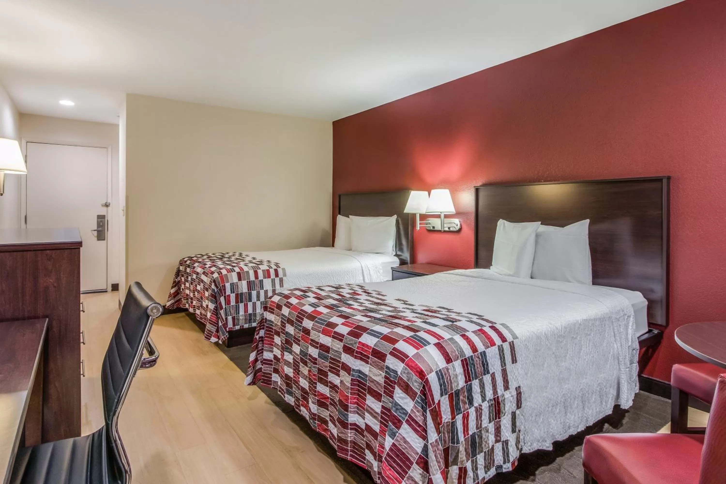 Deluxe Room with Two Queen Beds Disability Access Smoke Free in Red Roof Inn Grand Junction