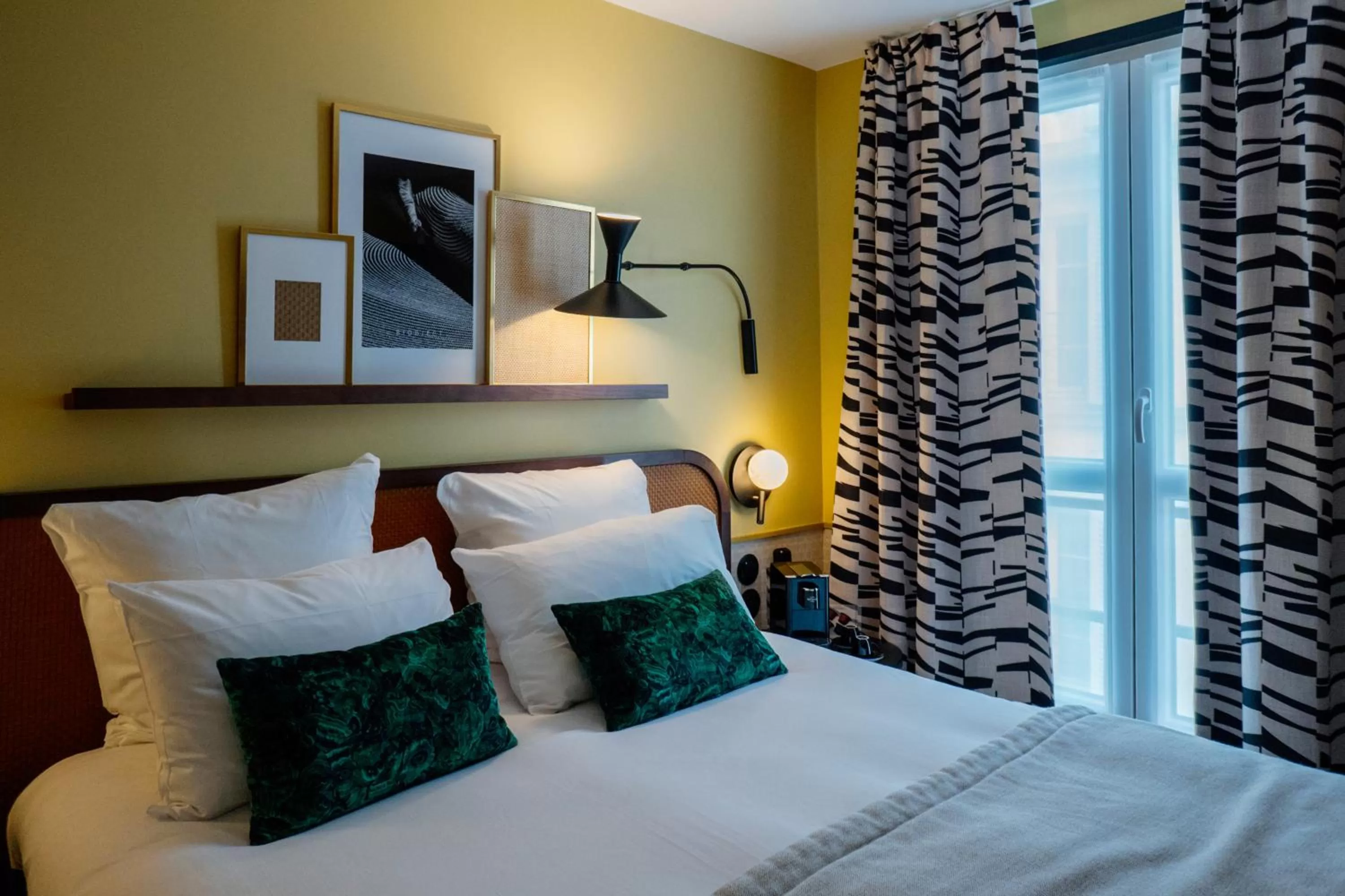 Bed in Hôtel Riesner