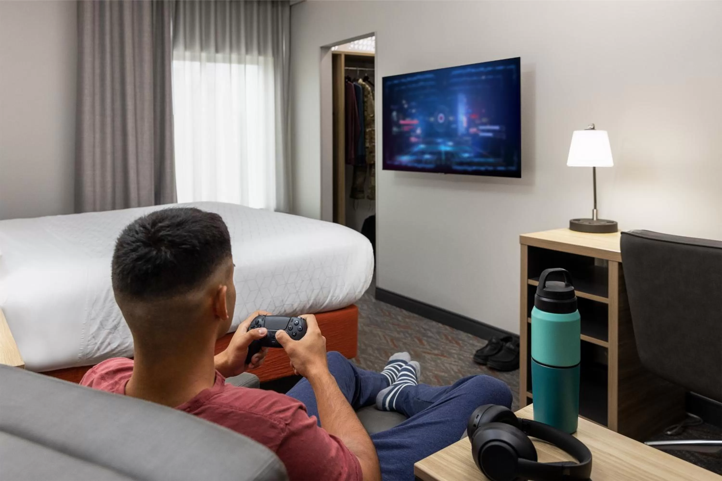 Studio with Two Queen Beds and Kitchen - Mobility and Communications Accessible in Candlewood Suites Murfreesboro by IHG