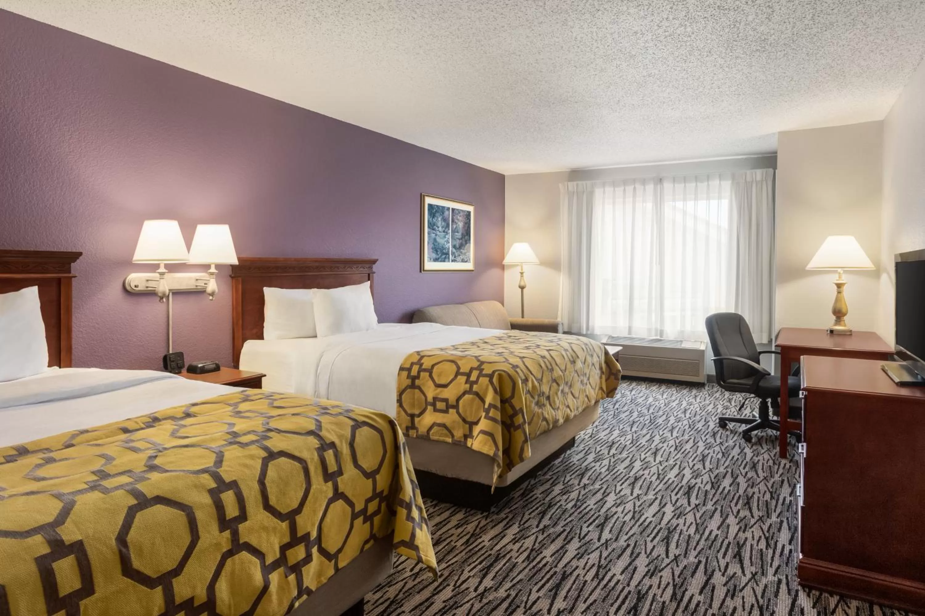 Studio Suite with Two Queen Beds - Non-Smoking in Baymont by Wyndham Springfield I-44