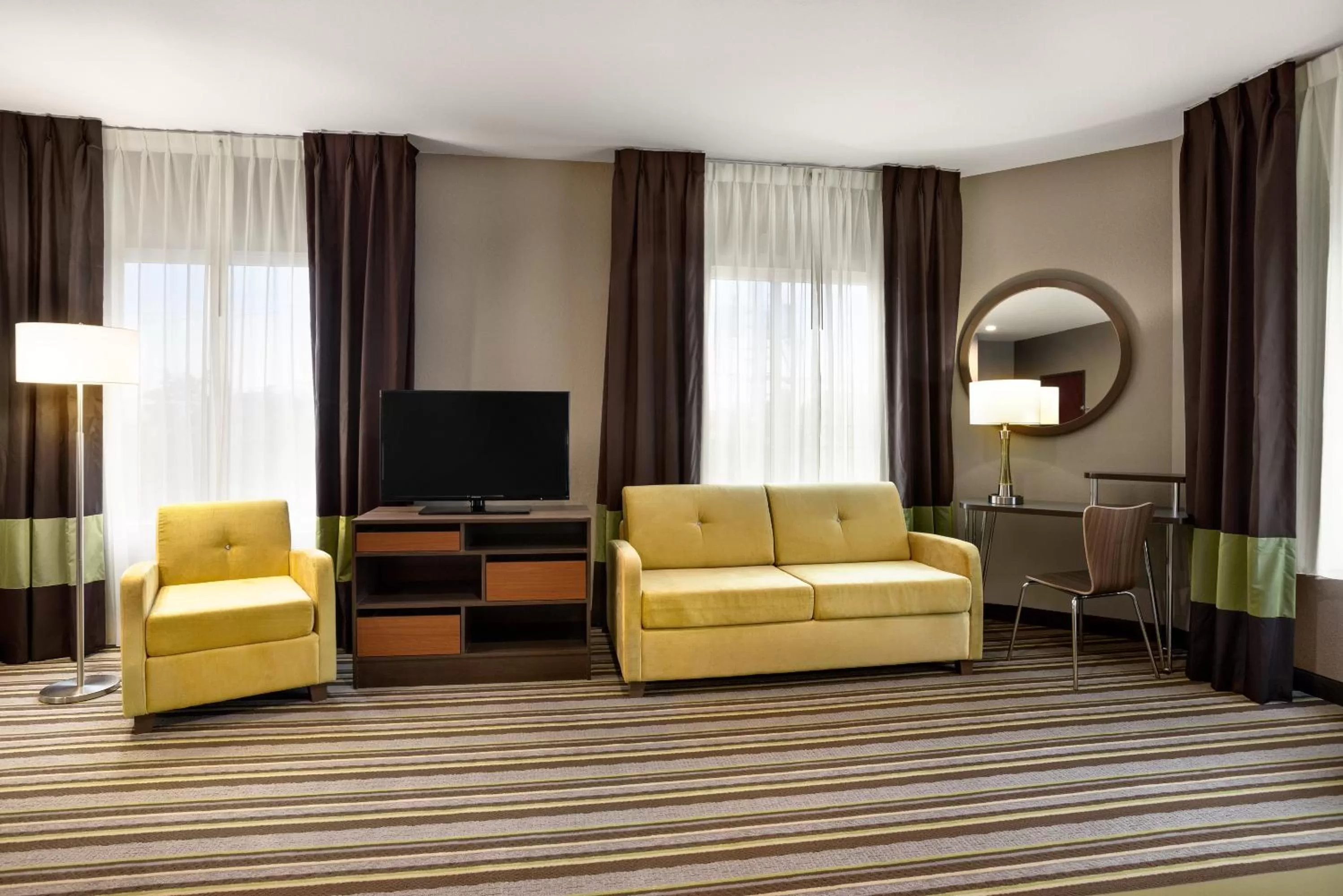 Studio Suite with One King Bed and One Queen Bed - Non-Smoking  in Super 8 by Wyndham Hershey