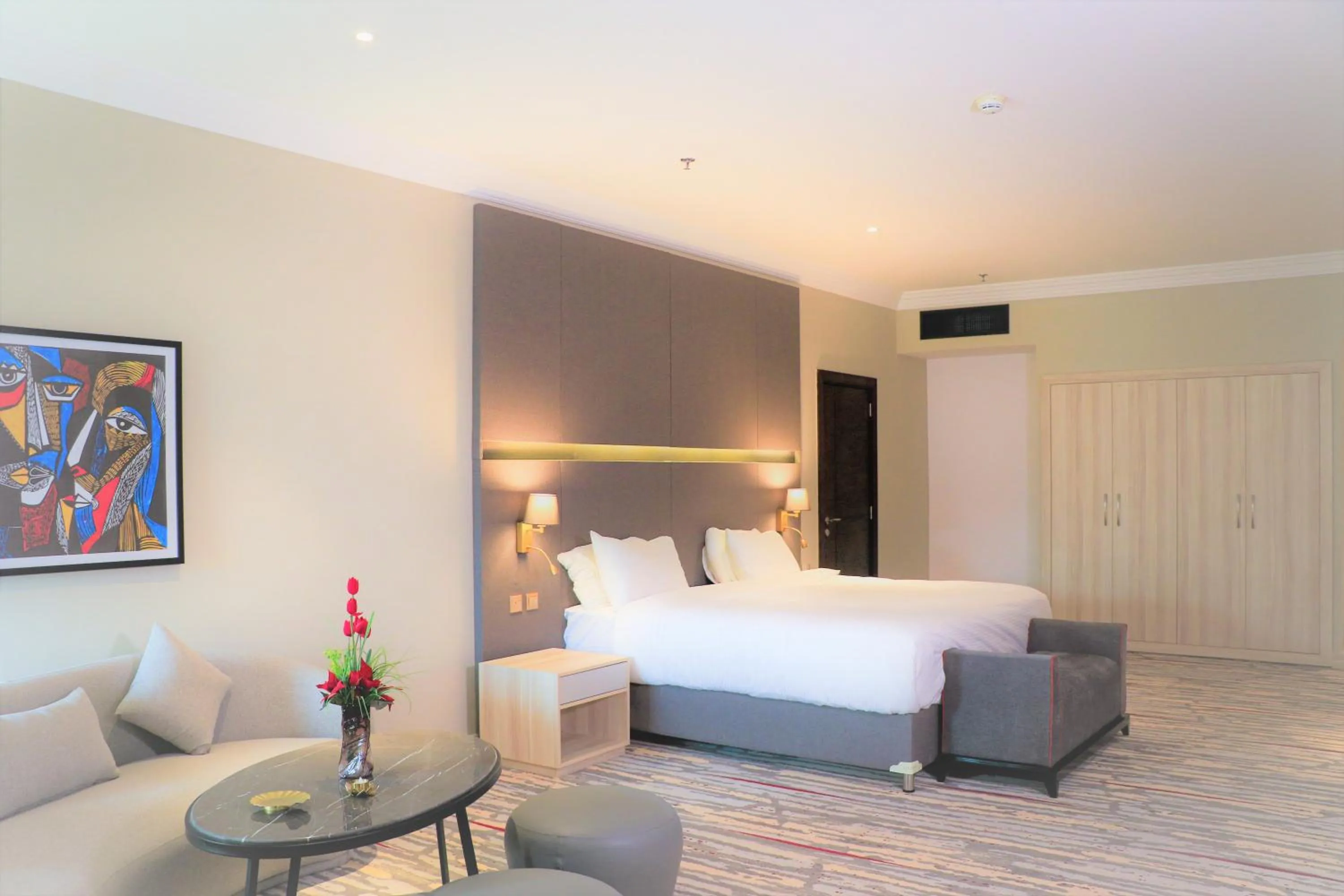 Chic King Room with City/Pool View - Non-Smoking in Ramada by Wyndham Doha Old Town