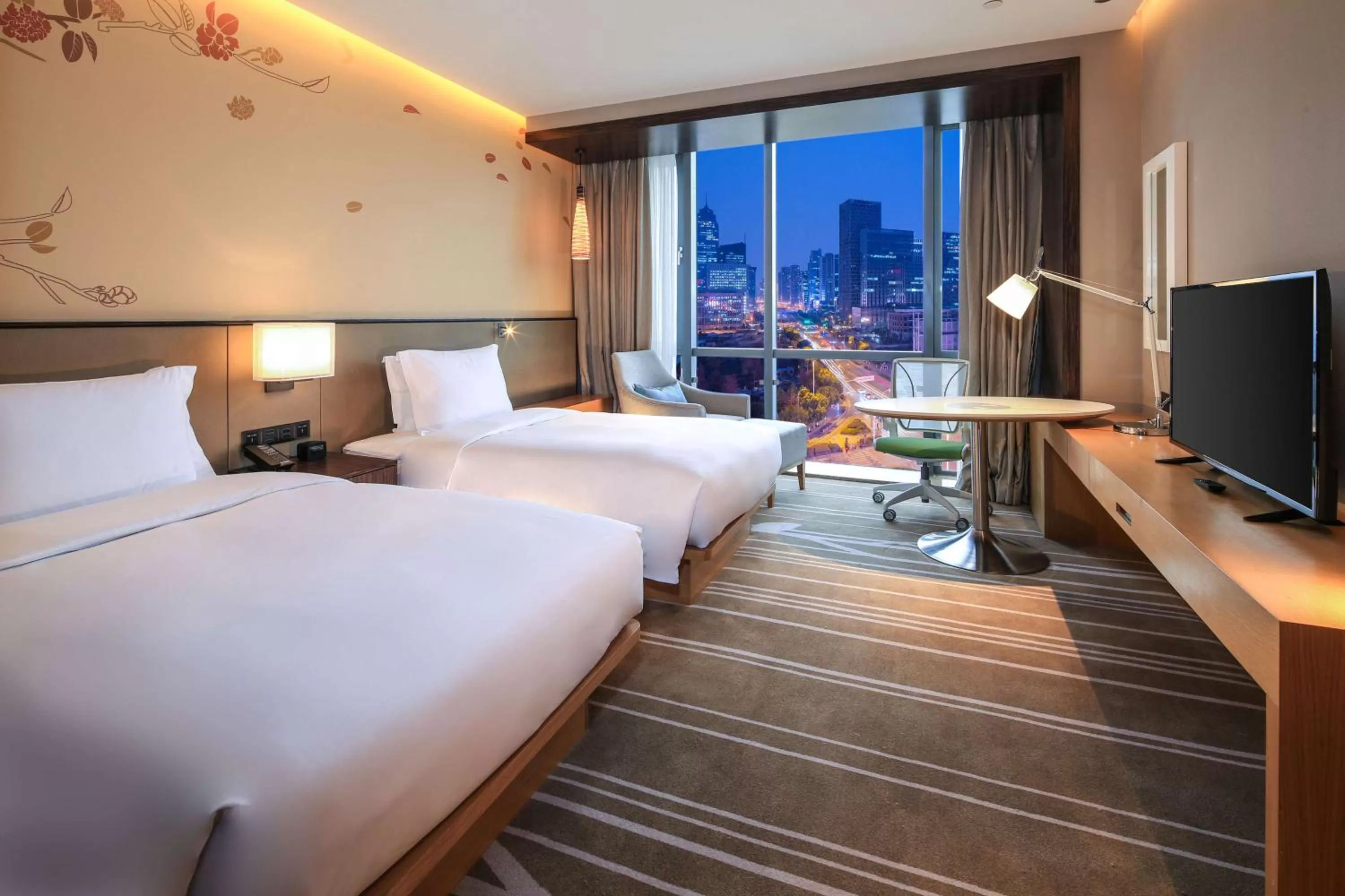 Twin Room in Hilton Garden Inn Ningbo