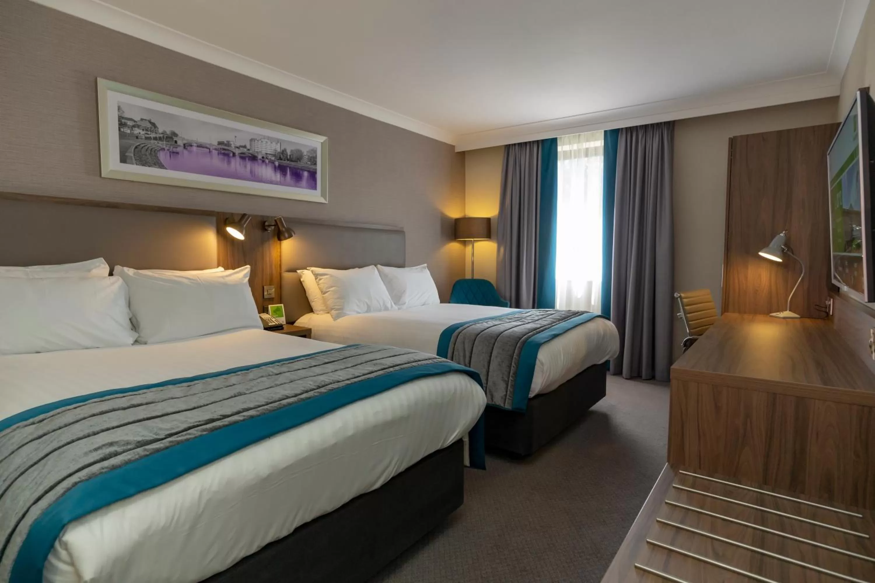 Standard Double Room with Two Double Beds in Holiday Inn Nottingham by IHG
