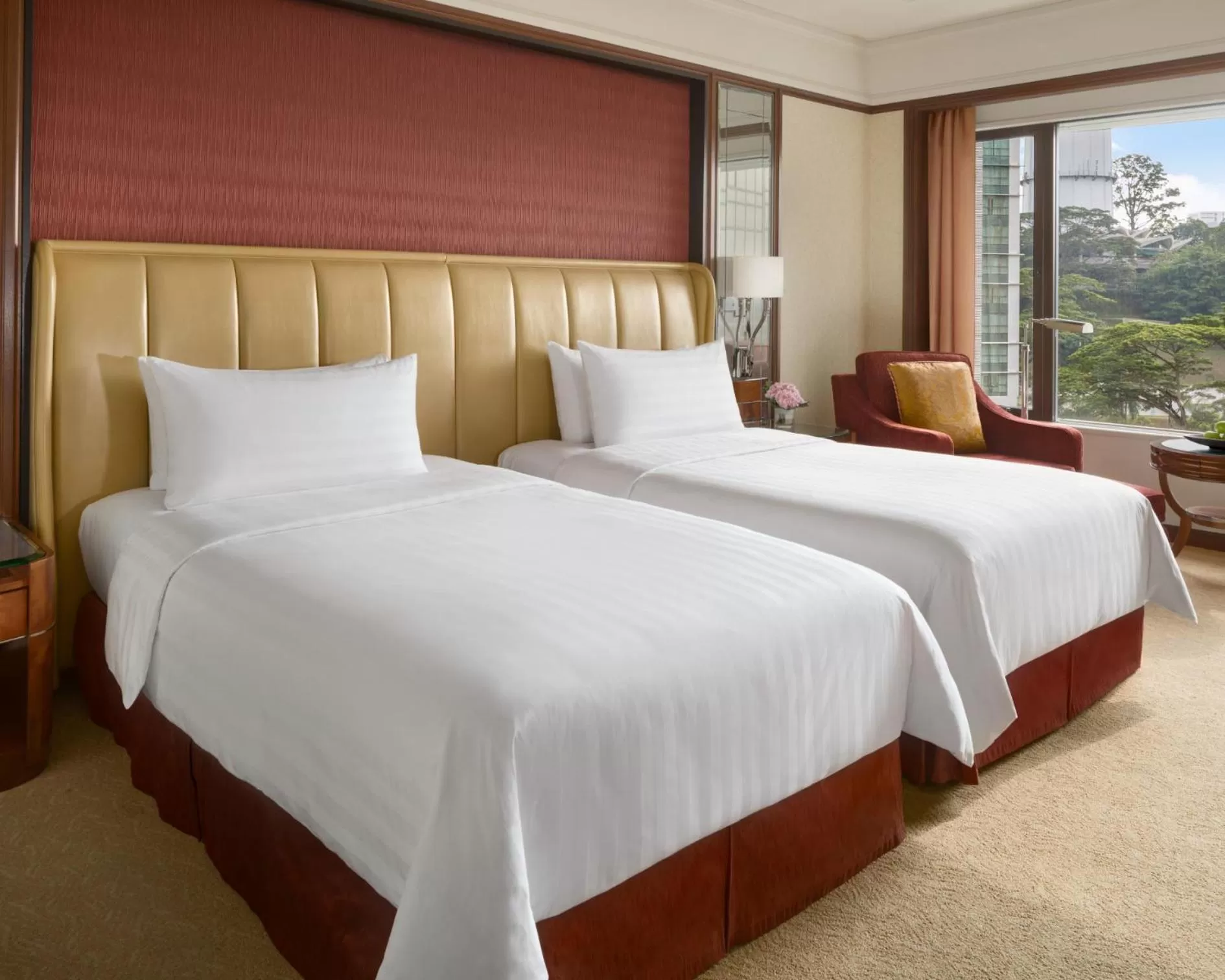Horizon Club Executive Twin Room in Shangri-La Kuala Lumpur