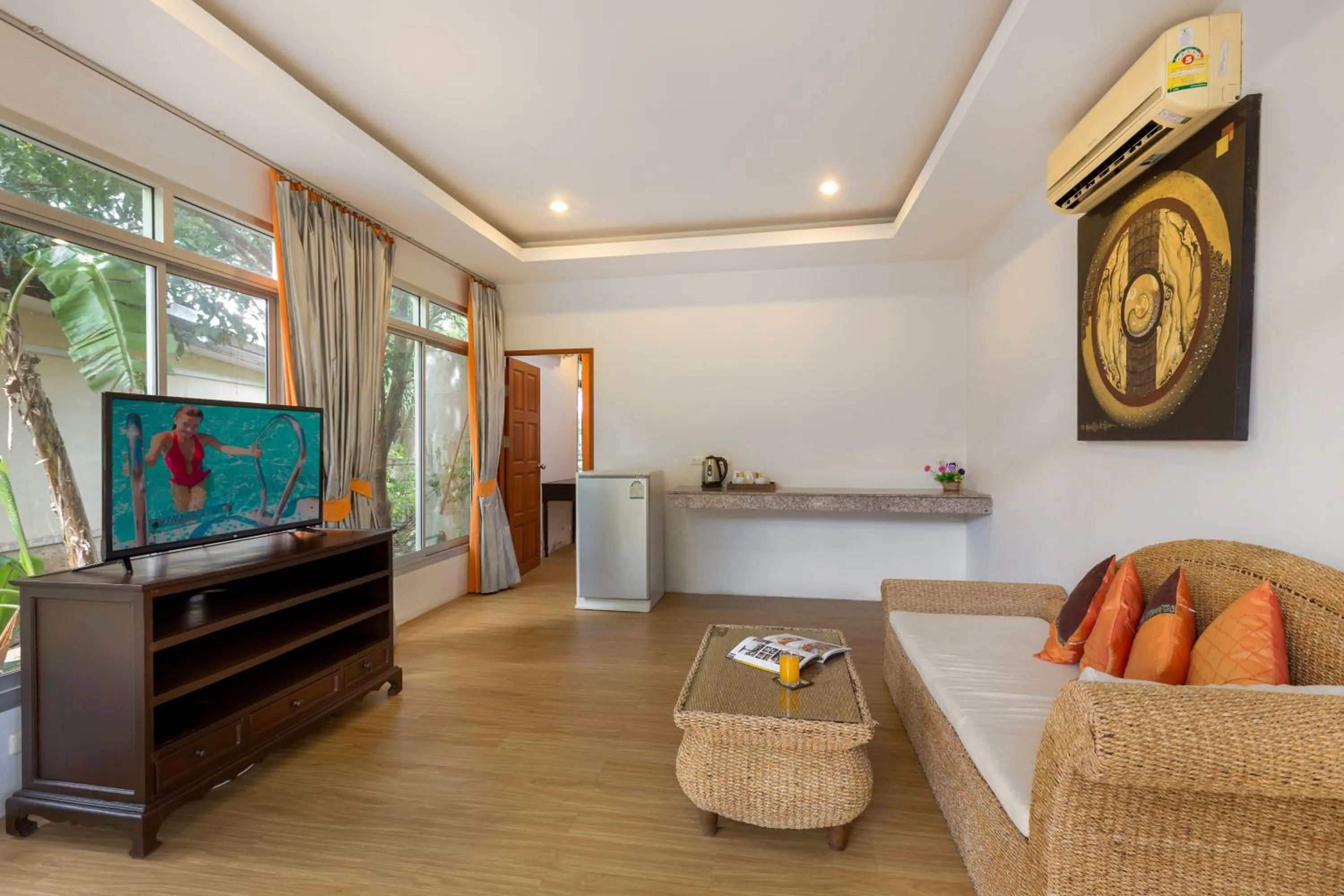 Living room in Phuket Sea Resort SHA Extra Plus