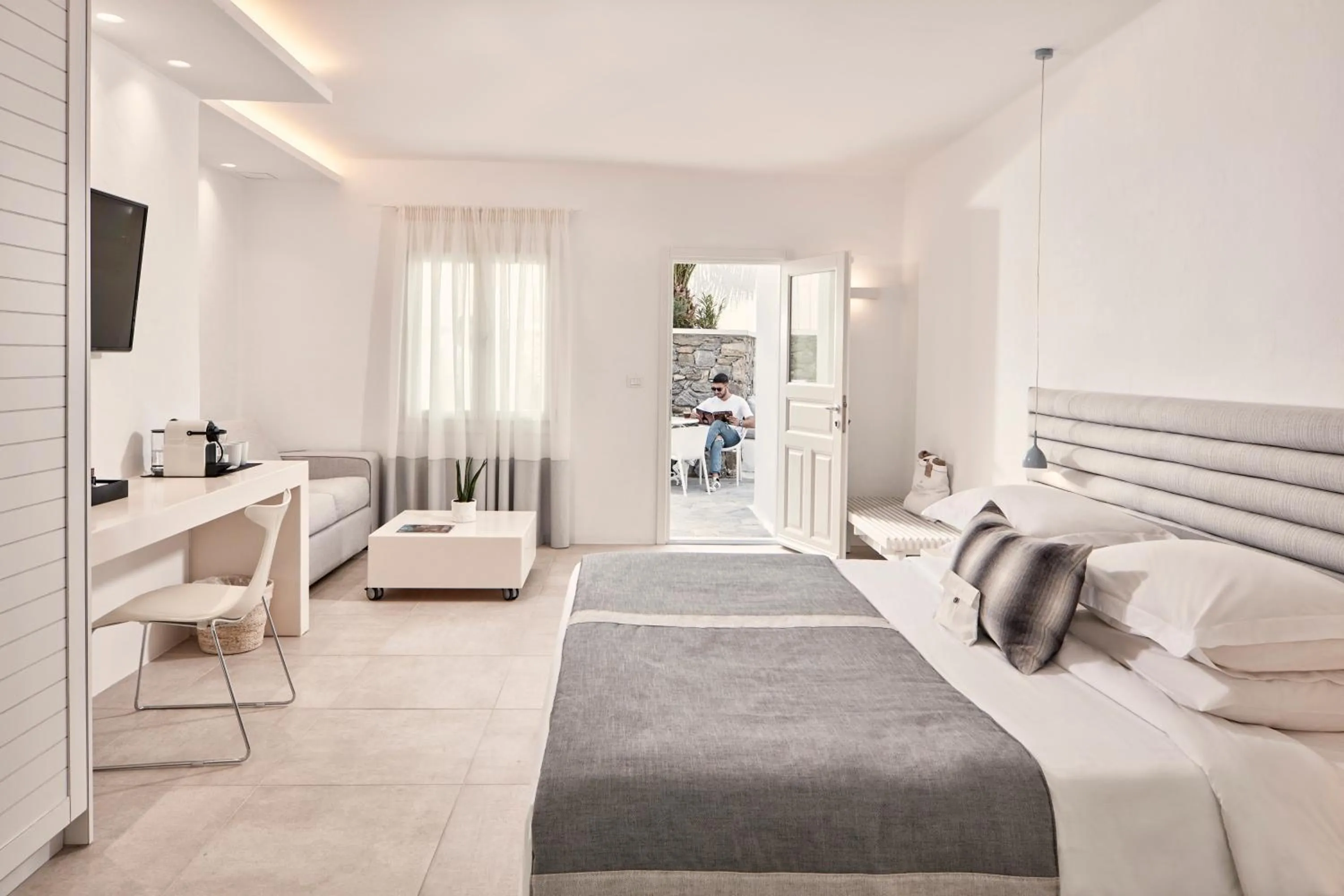 Junior Suite in Mykonos Princess Hotel