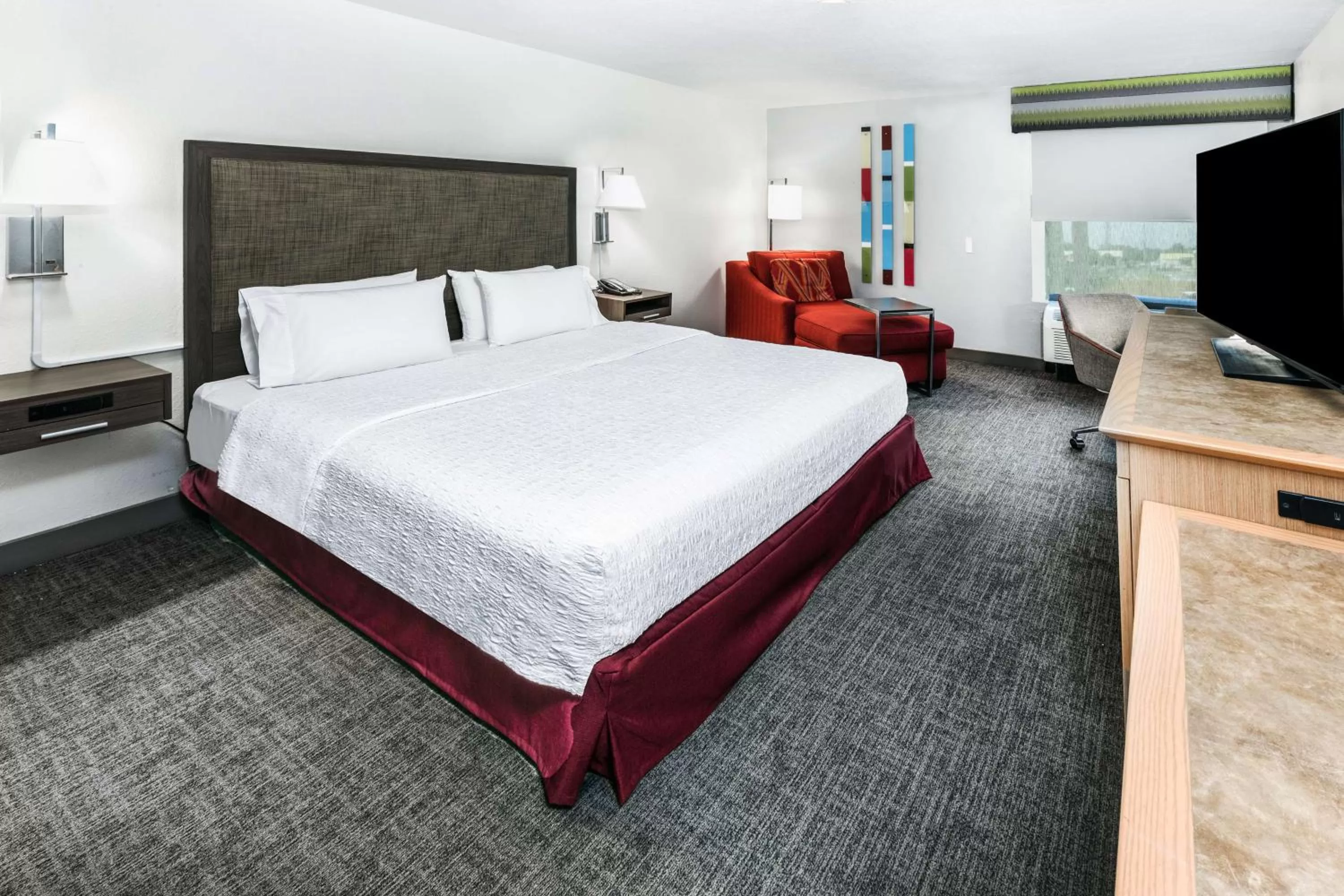 King Room Mobility and Hearing Access/Non-Smoking in Hampton Inn Sulphur Lake Charles