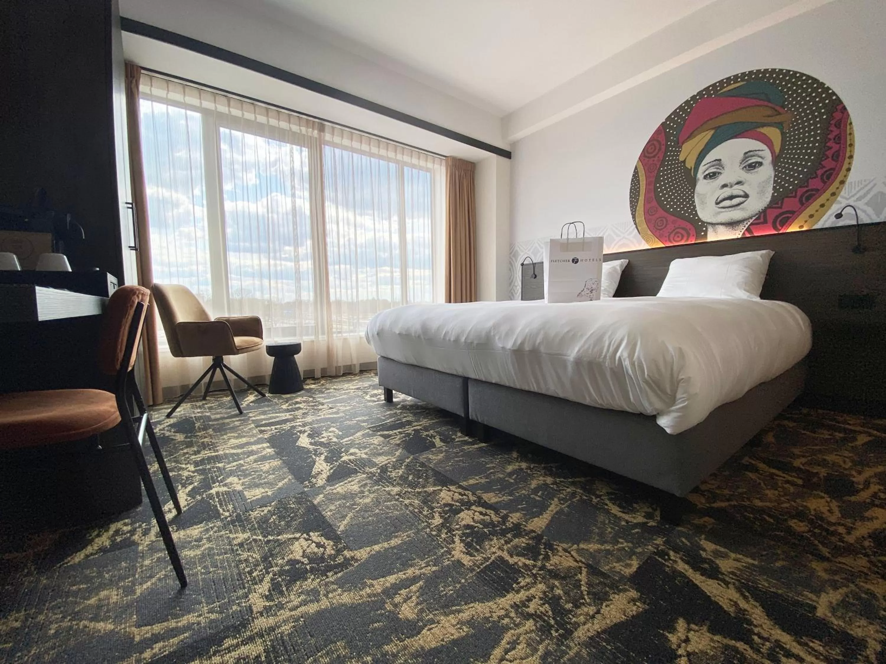 Deluxe Double Room in Fletcher Hotel-Restaurant ByZoo Emmen