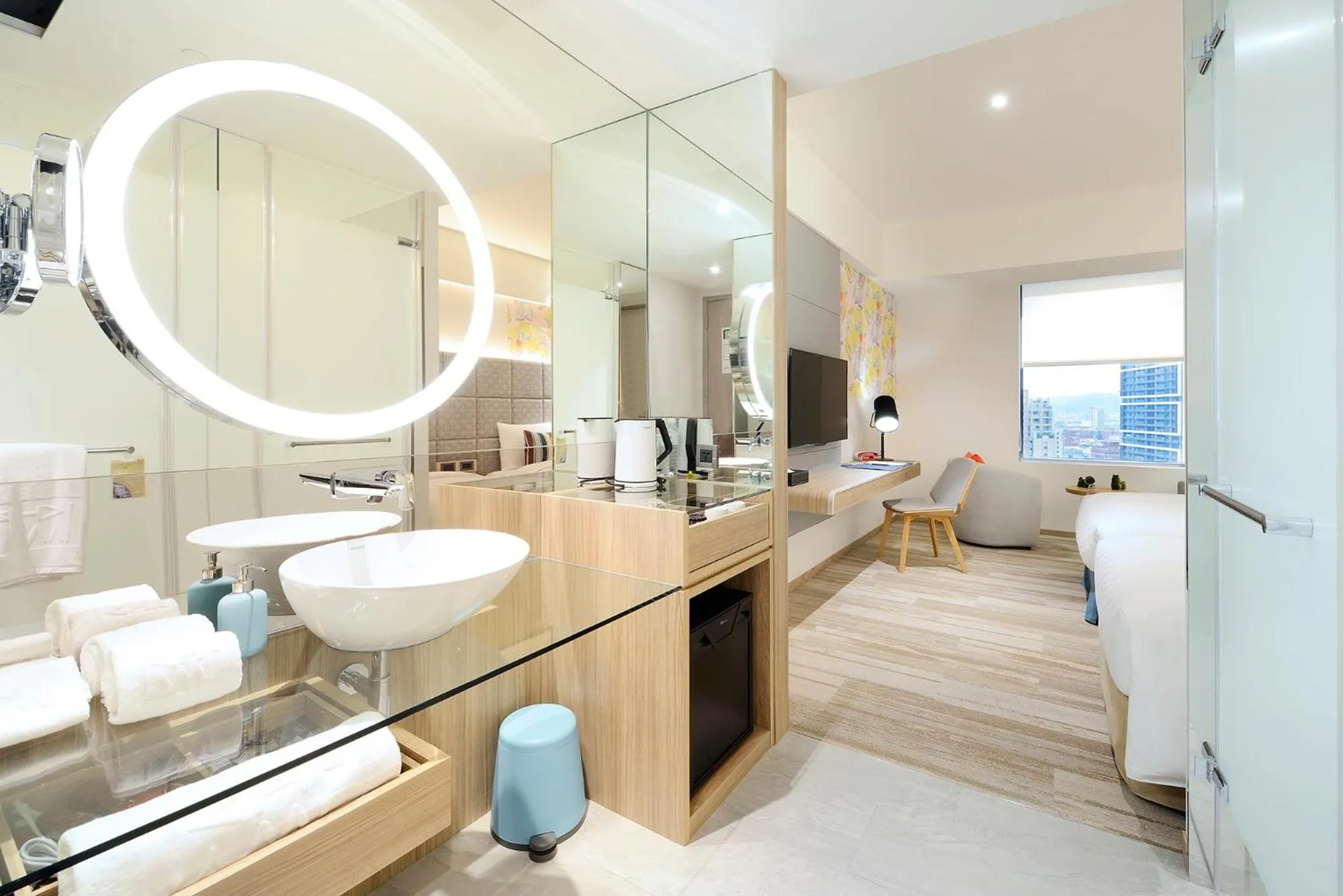 Standard Twin Room in HOTEL CHAM CHAM - Taipei