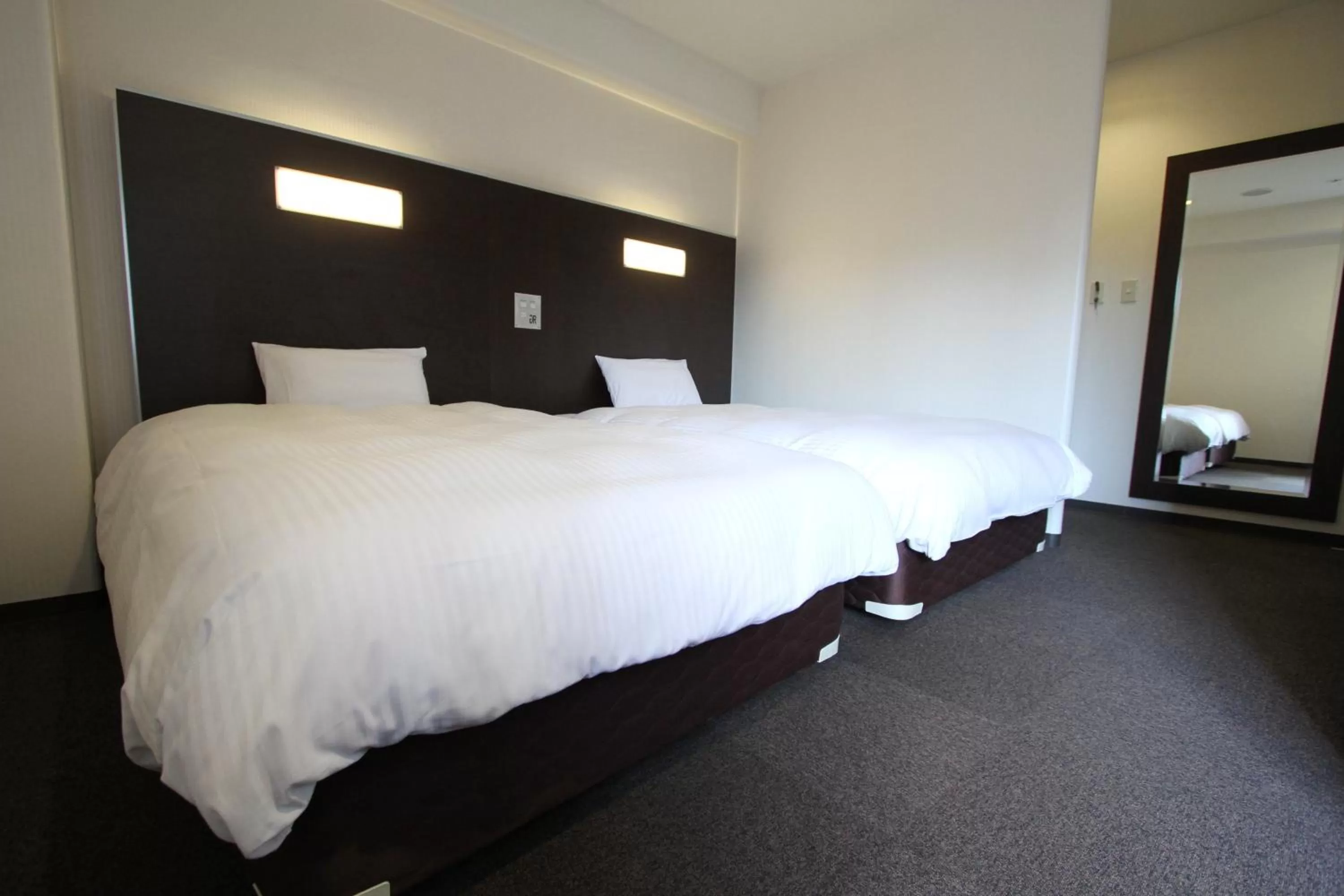 Twin Room - single occupancy - Smoking in Green Rich Hotel Hiroshima Shinkansenguchi (Artificial hot spring Futamata Yunohana)