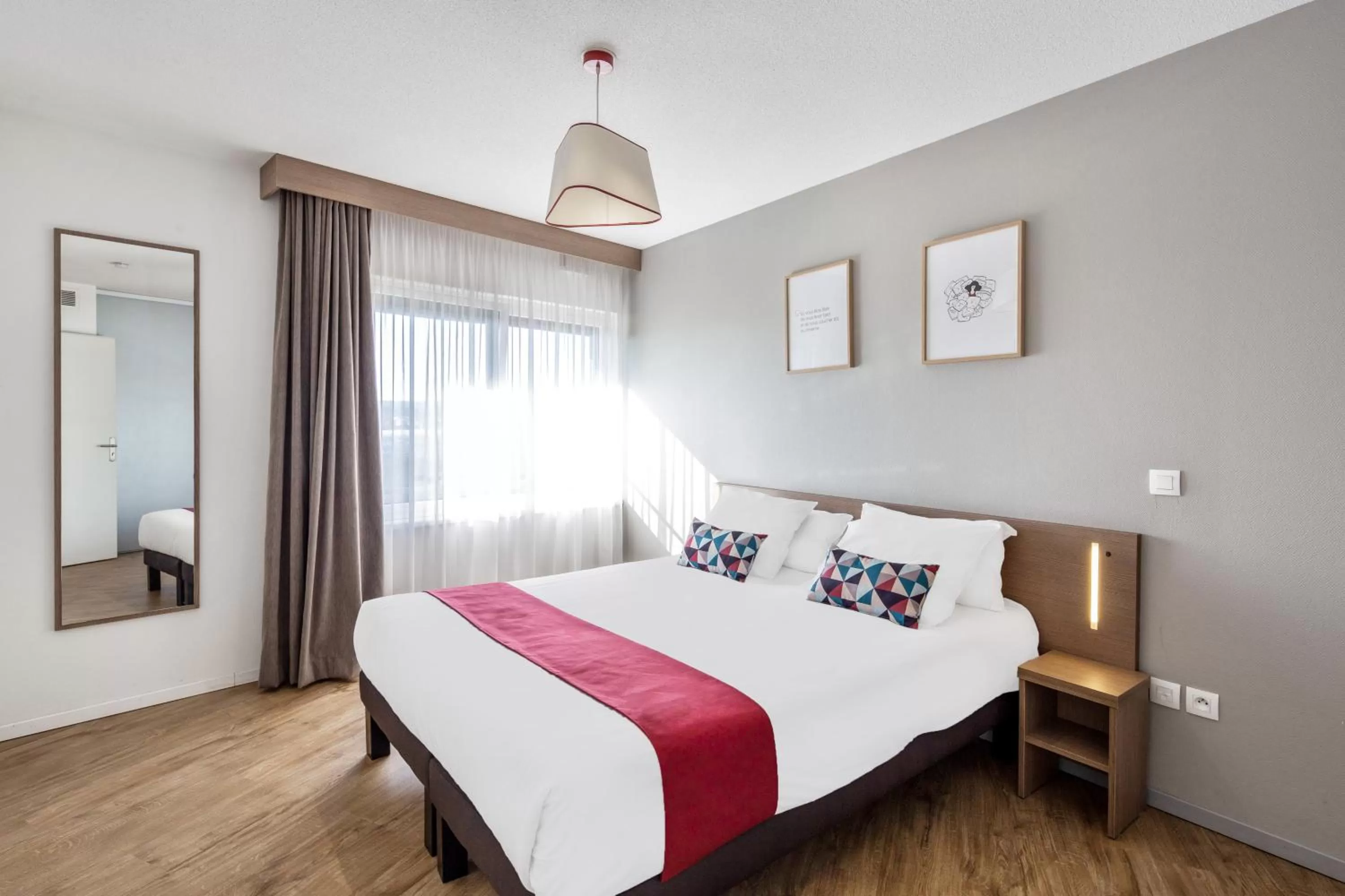 Studio with Double Bed in Appart'City Confort Mulhouse