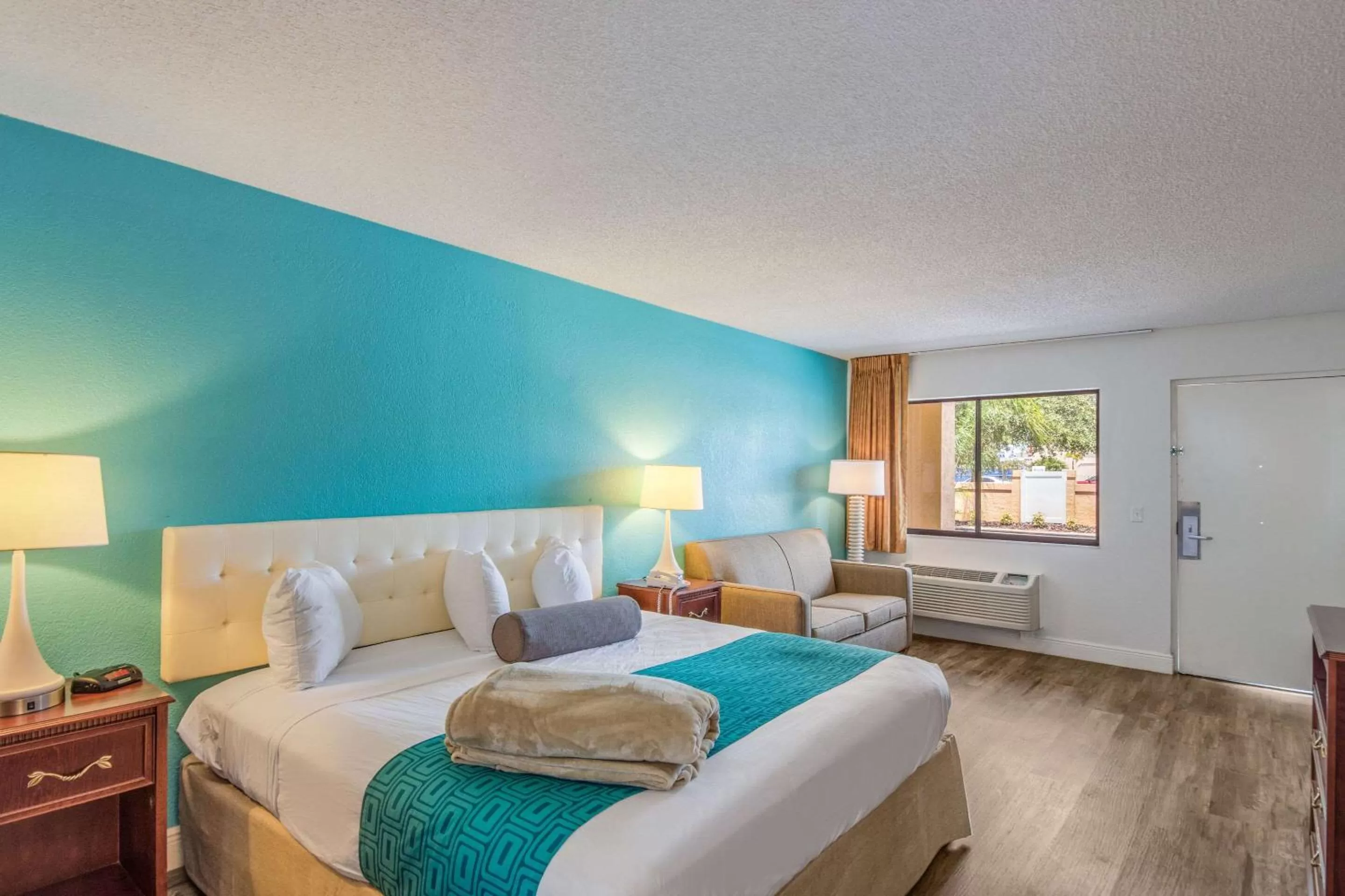 Standard King Room - Non-Smoking  in Rodeway Inn Port Richey North