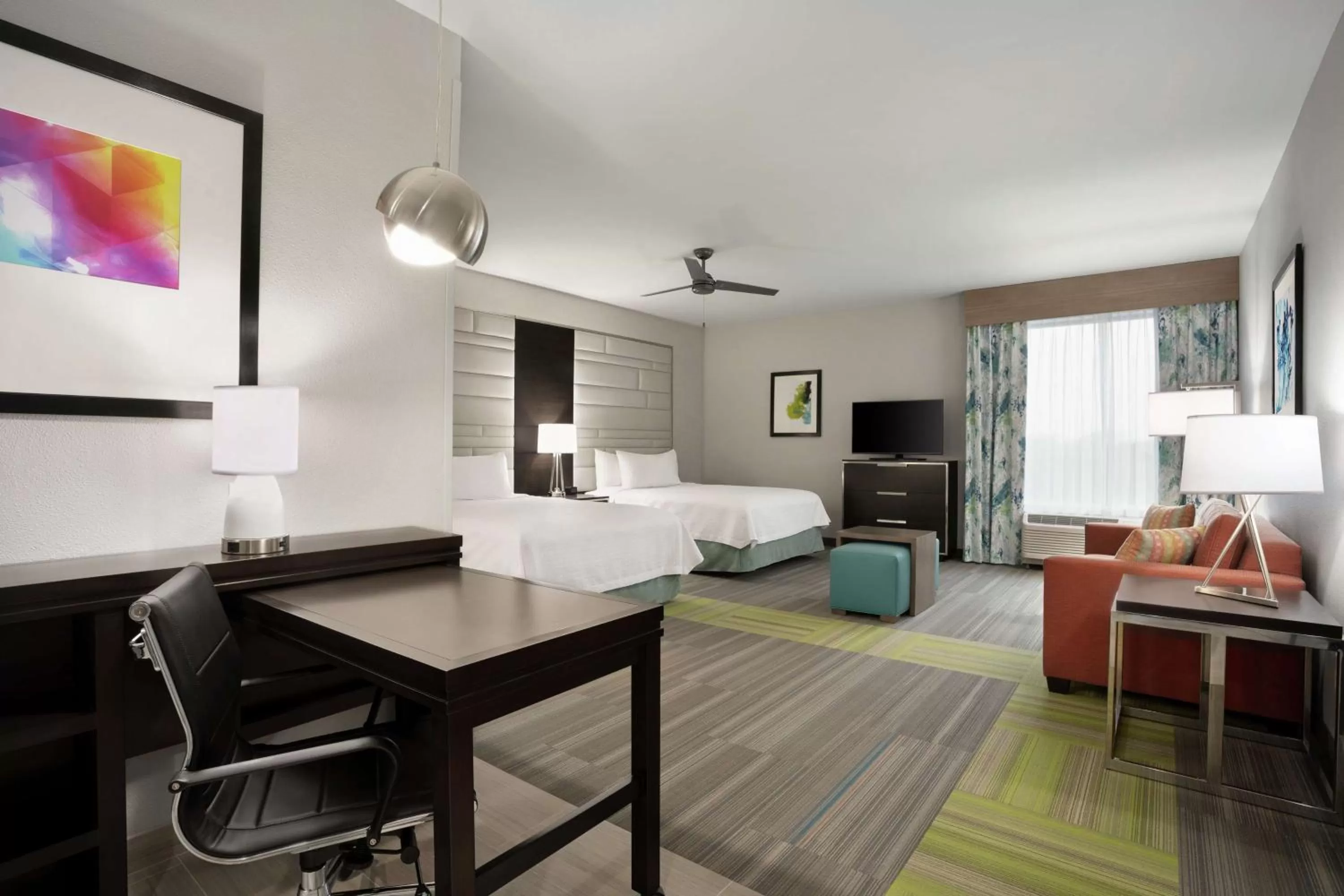 Queen Studio with Two Queen Beds - Non-Smoking in Homewood Suites By Hilton Florence