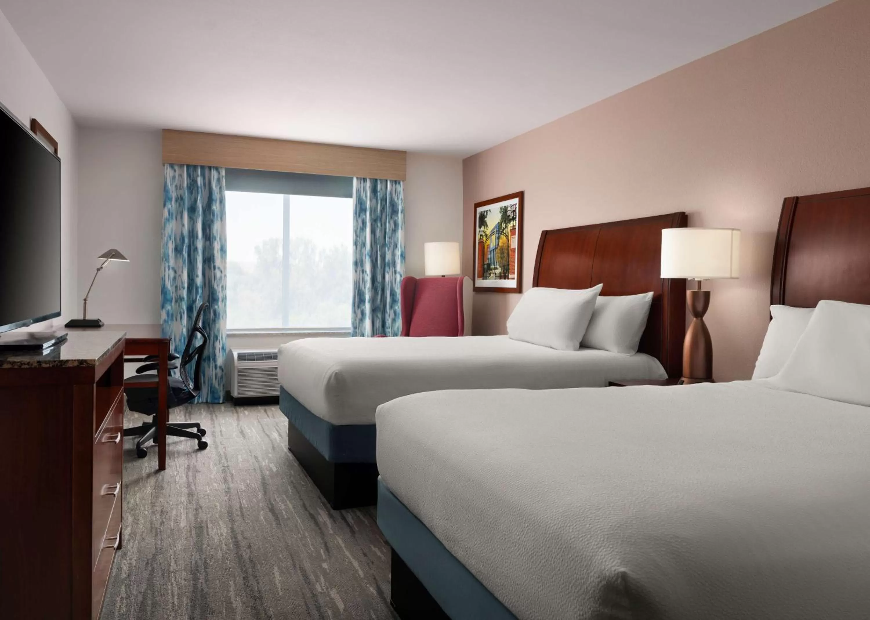 Queen Room with Two Queen Beds in Hilton Garden Inn Ann Arbor