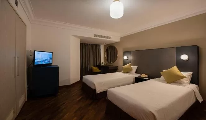 Executive Twin Room in YWCA Fort Canning