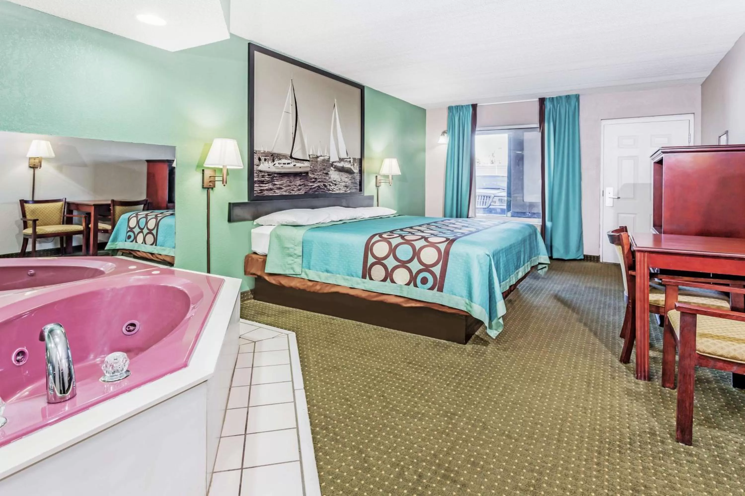 Deluxe King Studio Suite -  Non-Smoking in Super 8 by Wyndham Marianna I-10