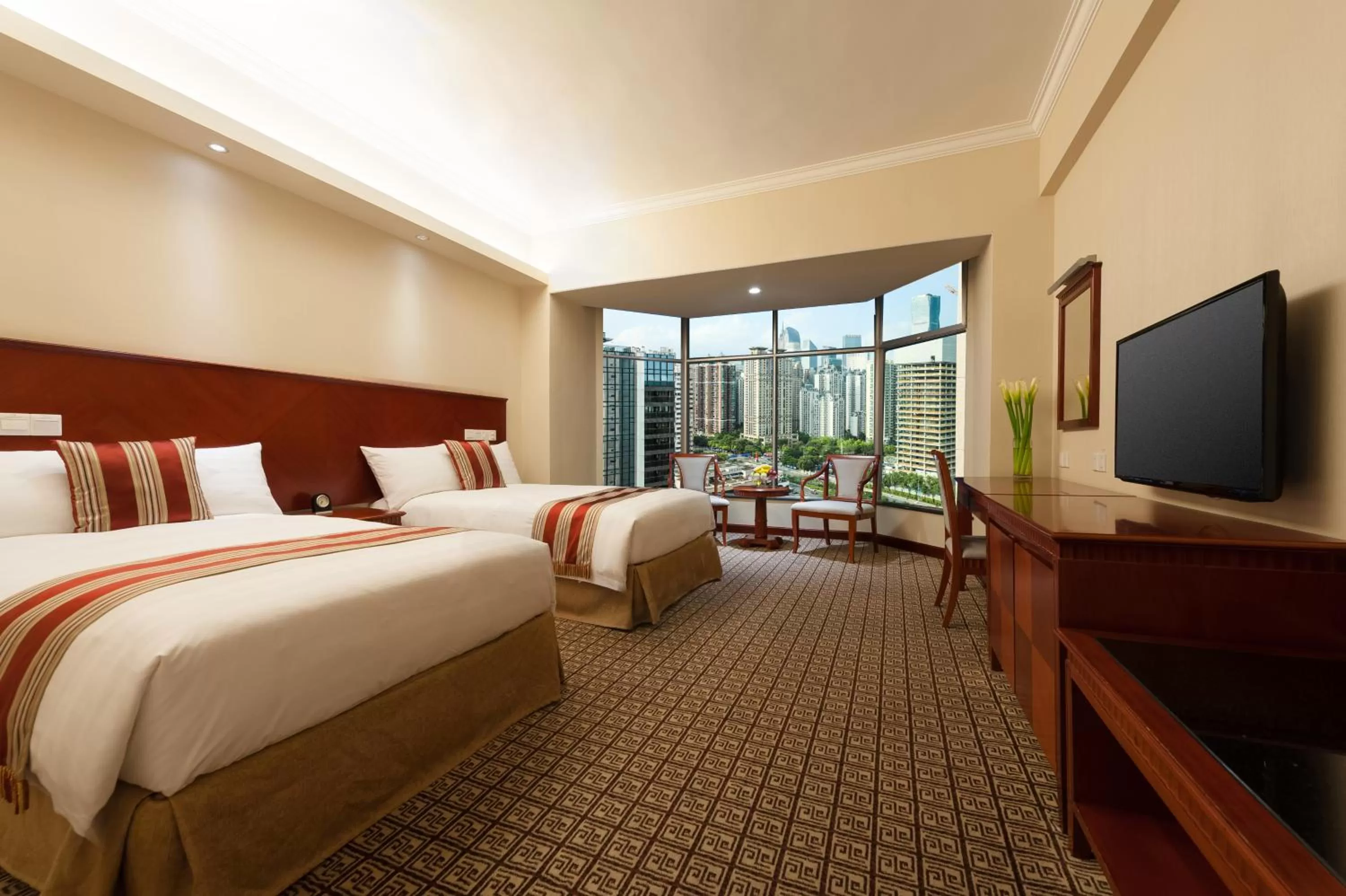 City View Business Room in Ramada by Wyndham Pearl Guangzhou-Canton Fair Free Shuttle Bus