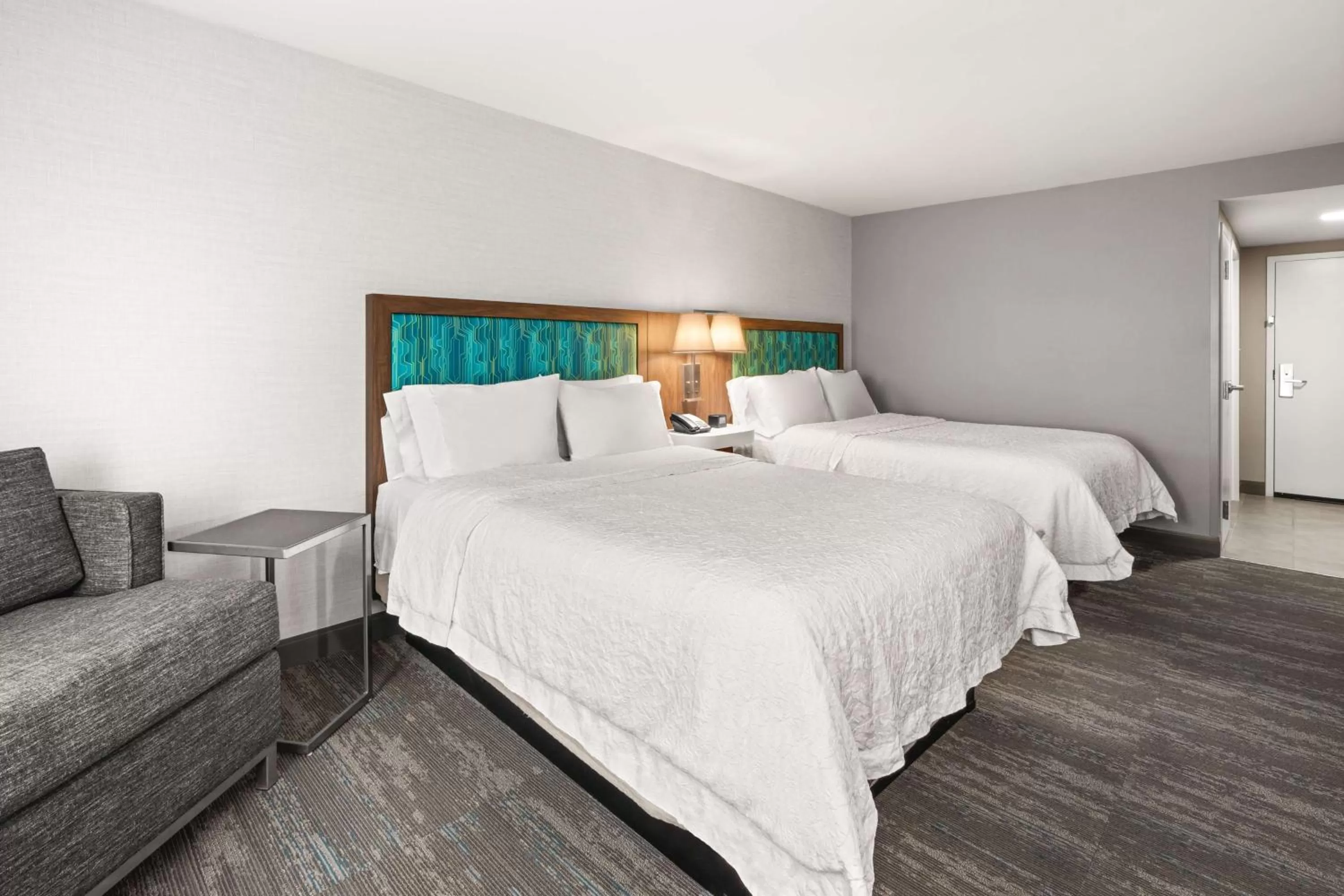 Room with Two Queen Beds - Non-Smoking in Hampton Inn Seekonk