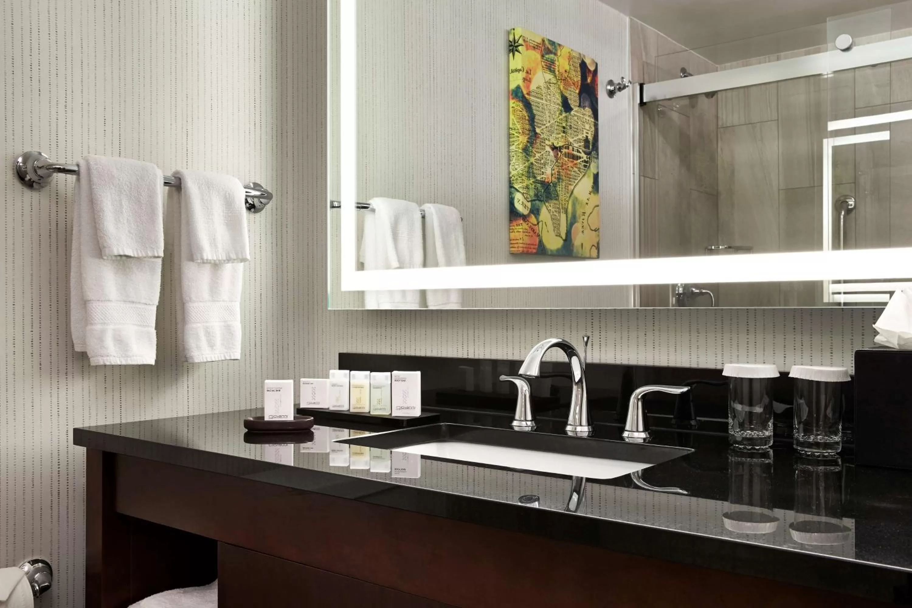 One-Bedroom King Suite - Hearing Access in Embassy Suites by Hilton Washington DC Chevy Chase Pavilion