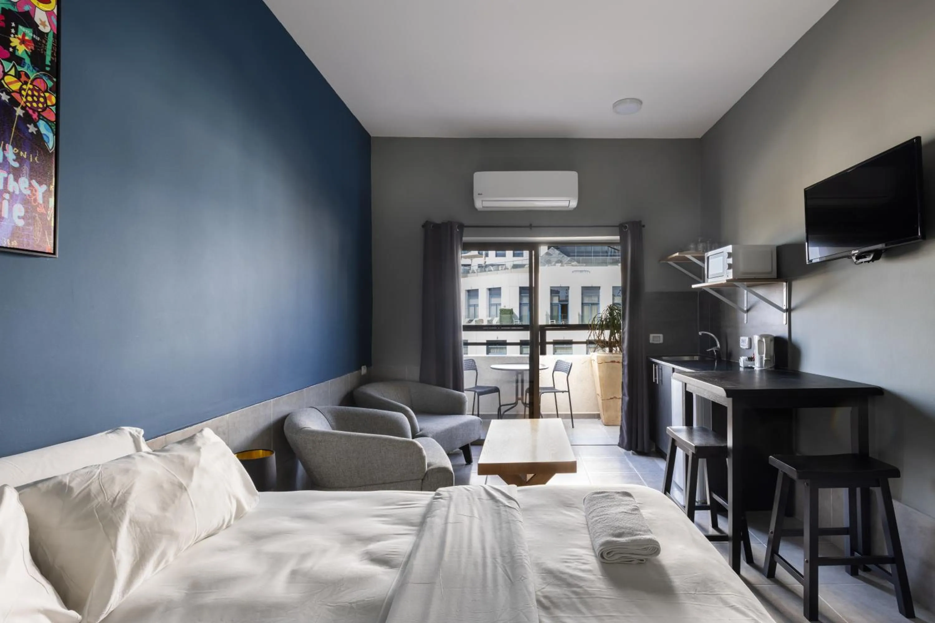 Junior Suite with Sea View in Liber Tel Aviv Sea Shore Suites BY RAPHAEL HOTELS